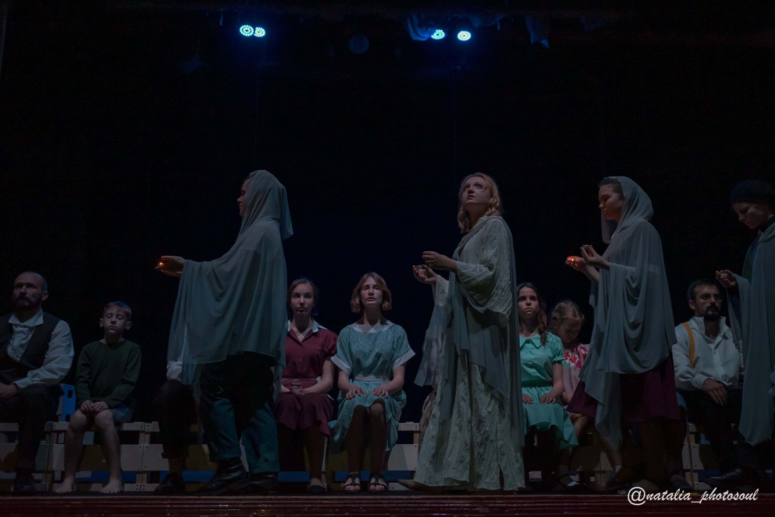 Performance “Our Town” School and Theater “Artist”. Photographer in Seoul Dobrokvashina Natalya