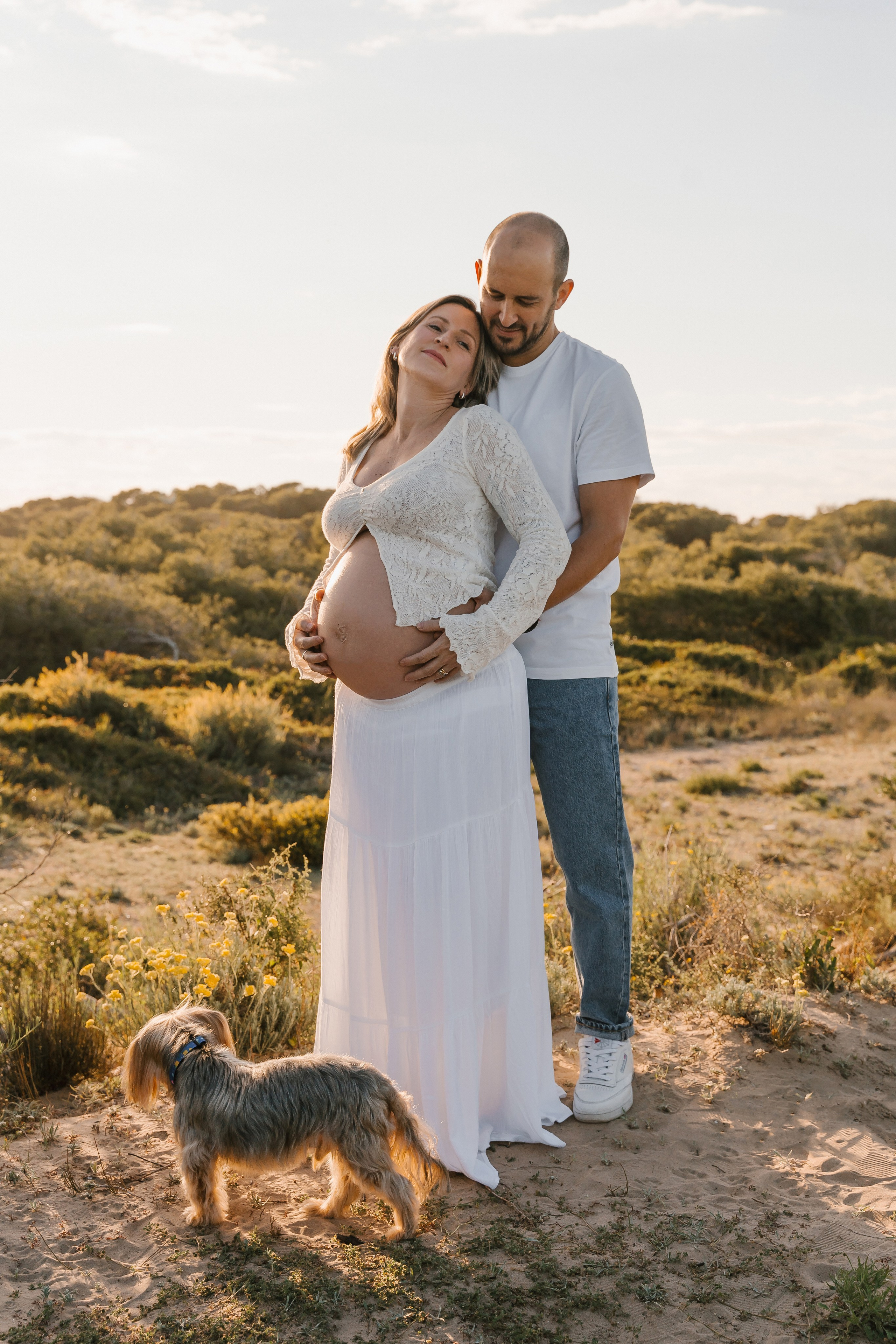 Pilar, Javi y perro Tonet. Фотограф в Валенсии, Испания Надежда Балаховская