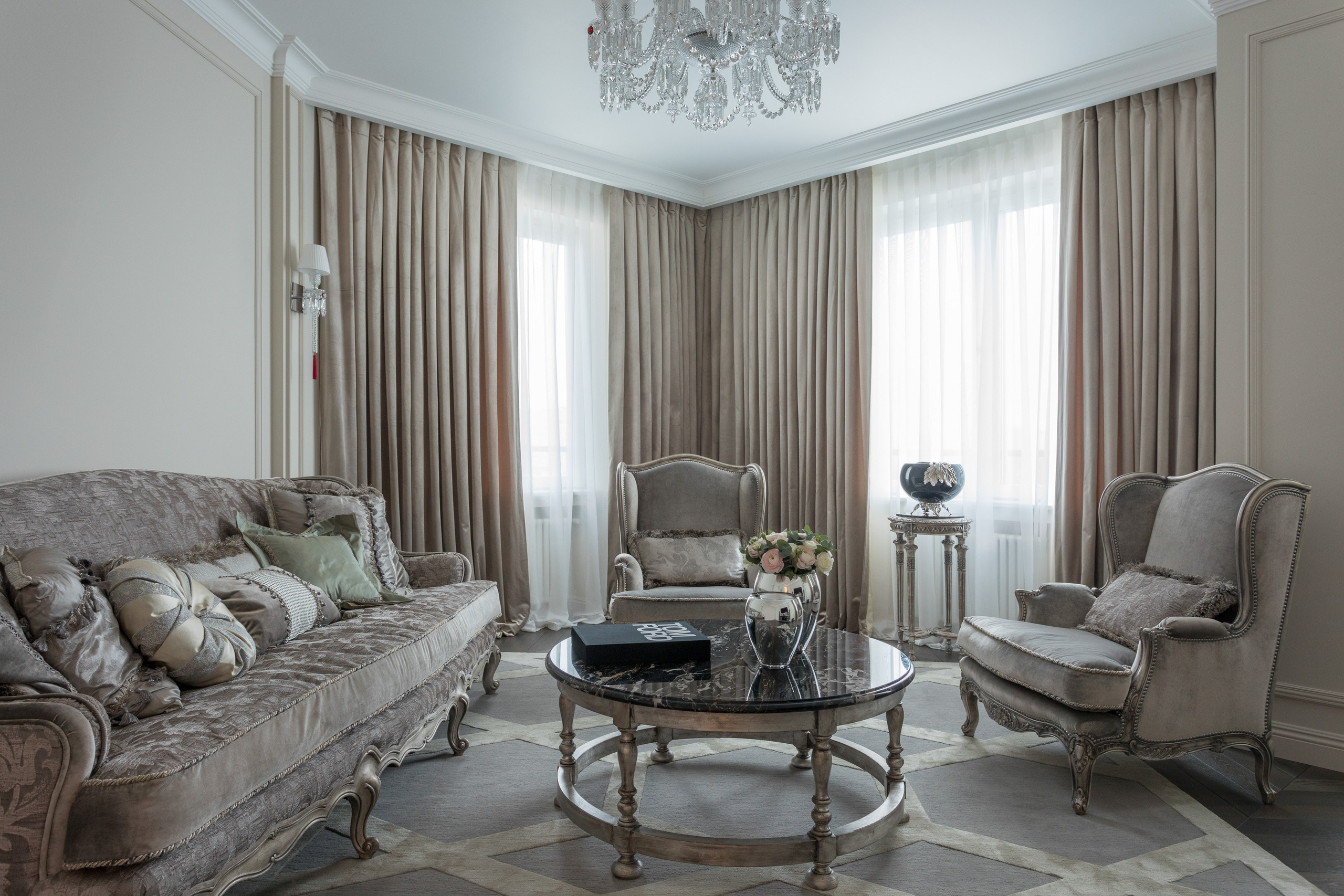 Квартира  — дизайнер Марина Егорова | Domoff Group. Андрей Дунин | Предметная, портретная и интерьерная съёмка