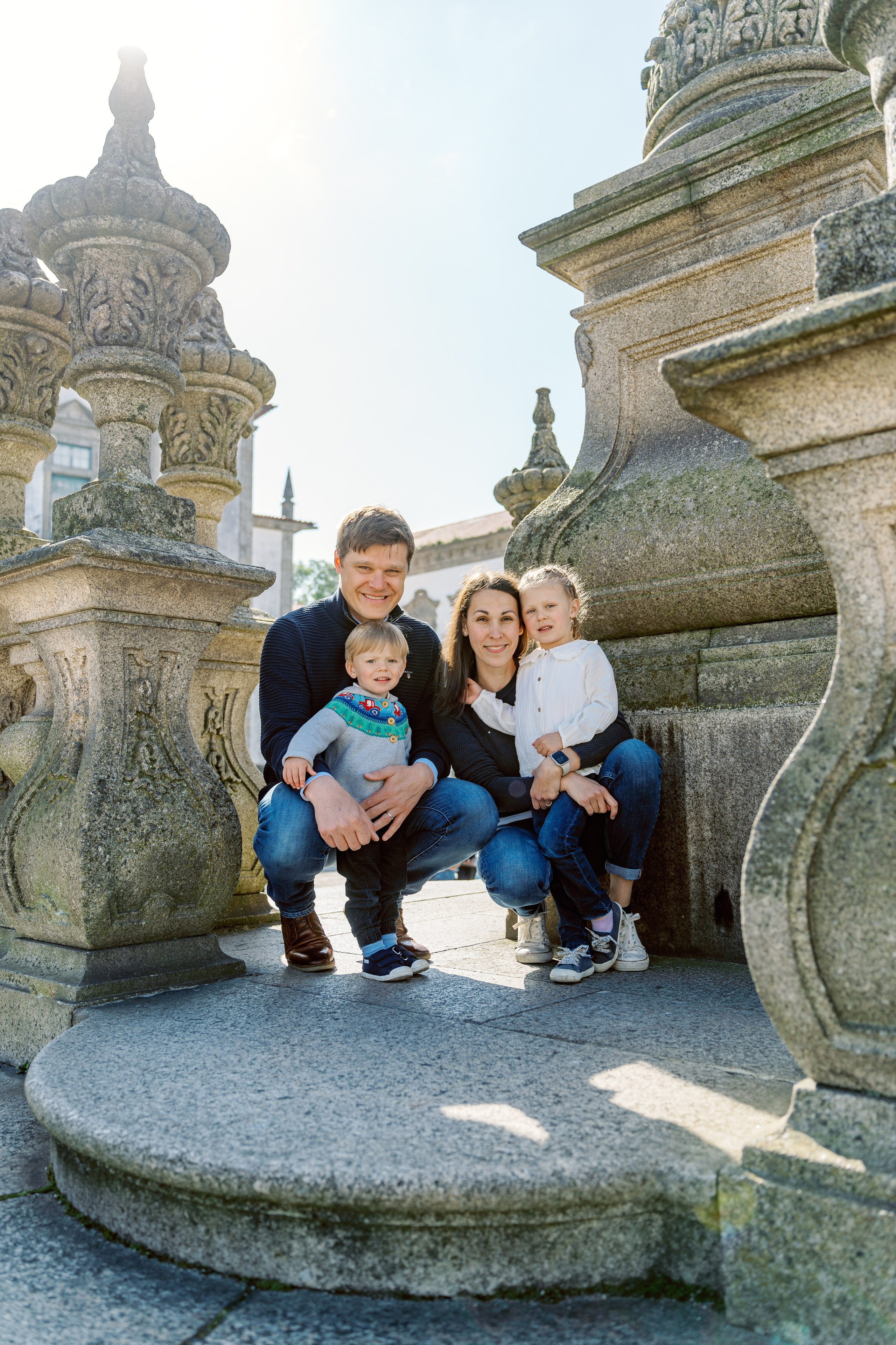 Семейная фотосессия в Порту. Фотограф в Португалии Полина Готовая