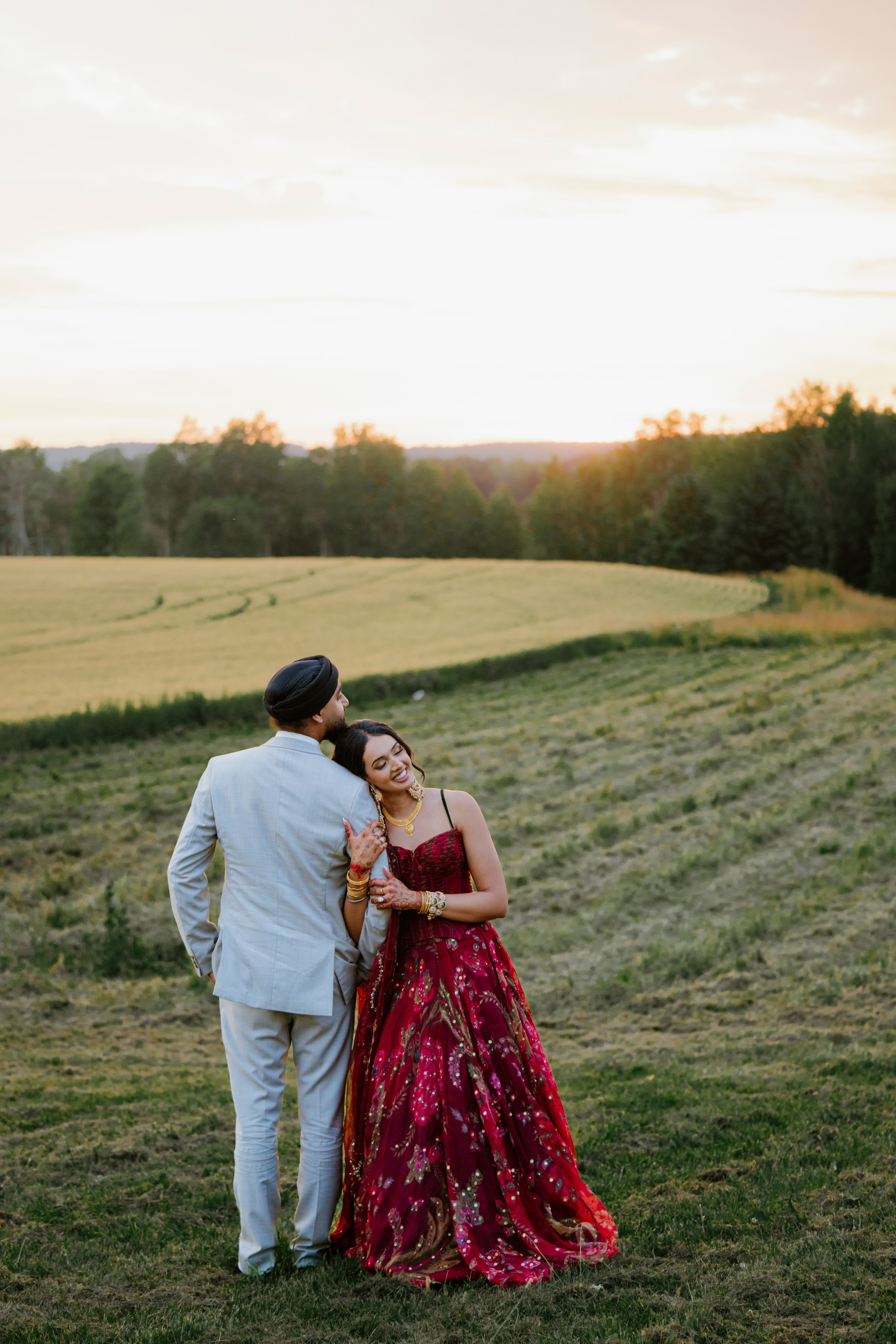 Nooreen & Jugraj. Studio Kunal Photography