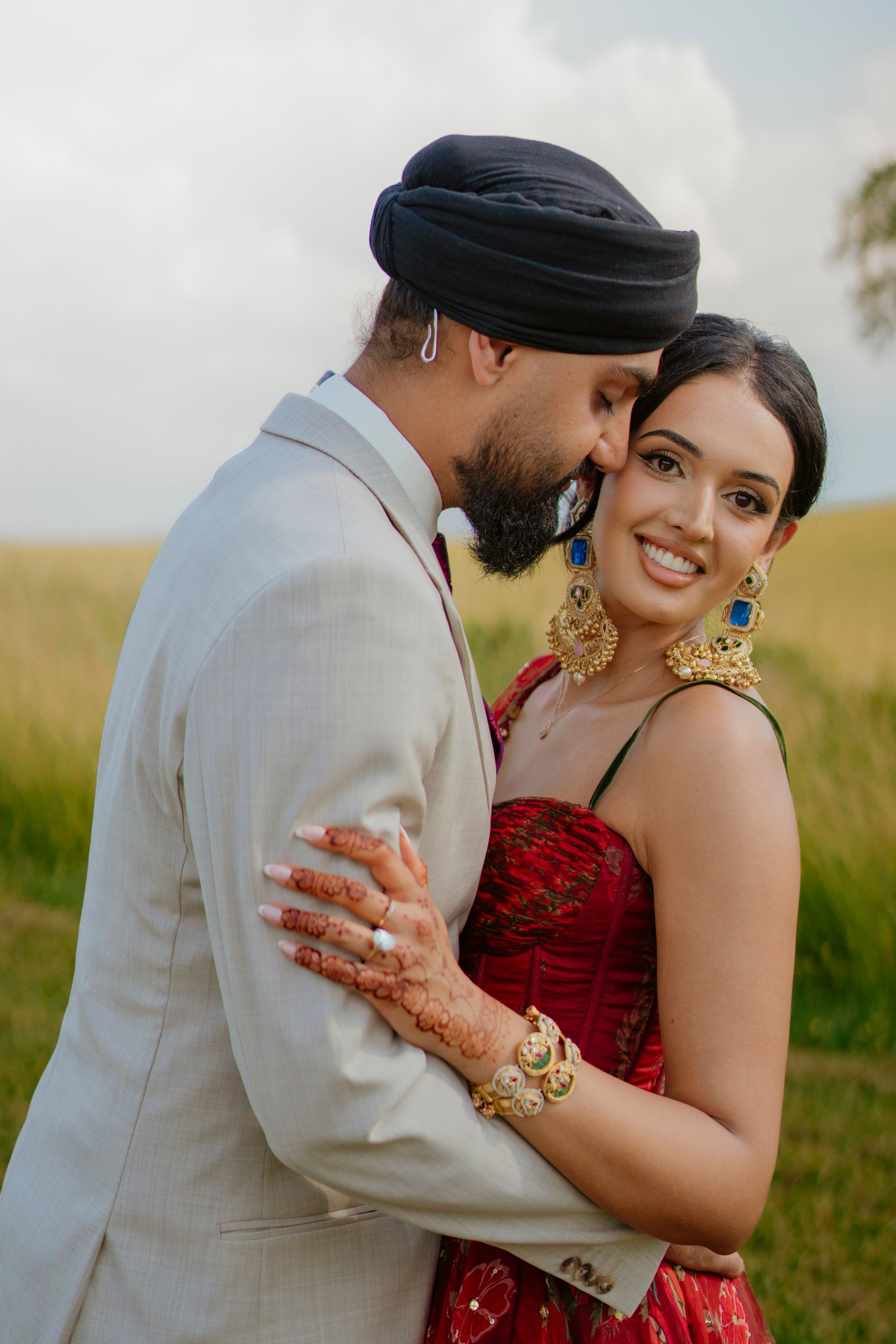 Nooreen & Jugraj. Studio Kunal Photography