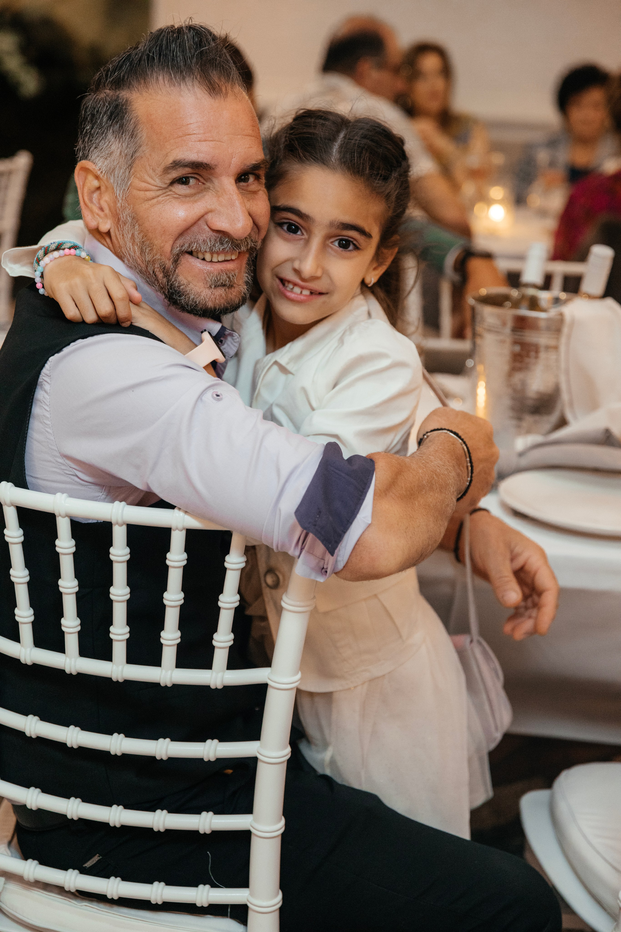 Guests at the wedding.  Rhodes Greece