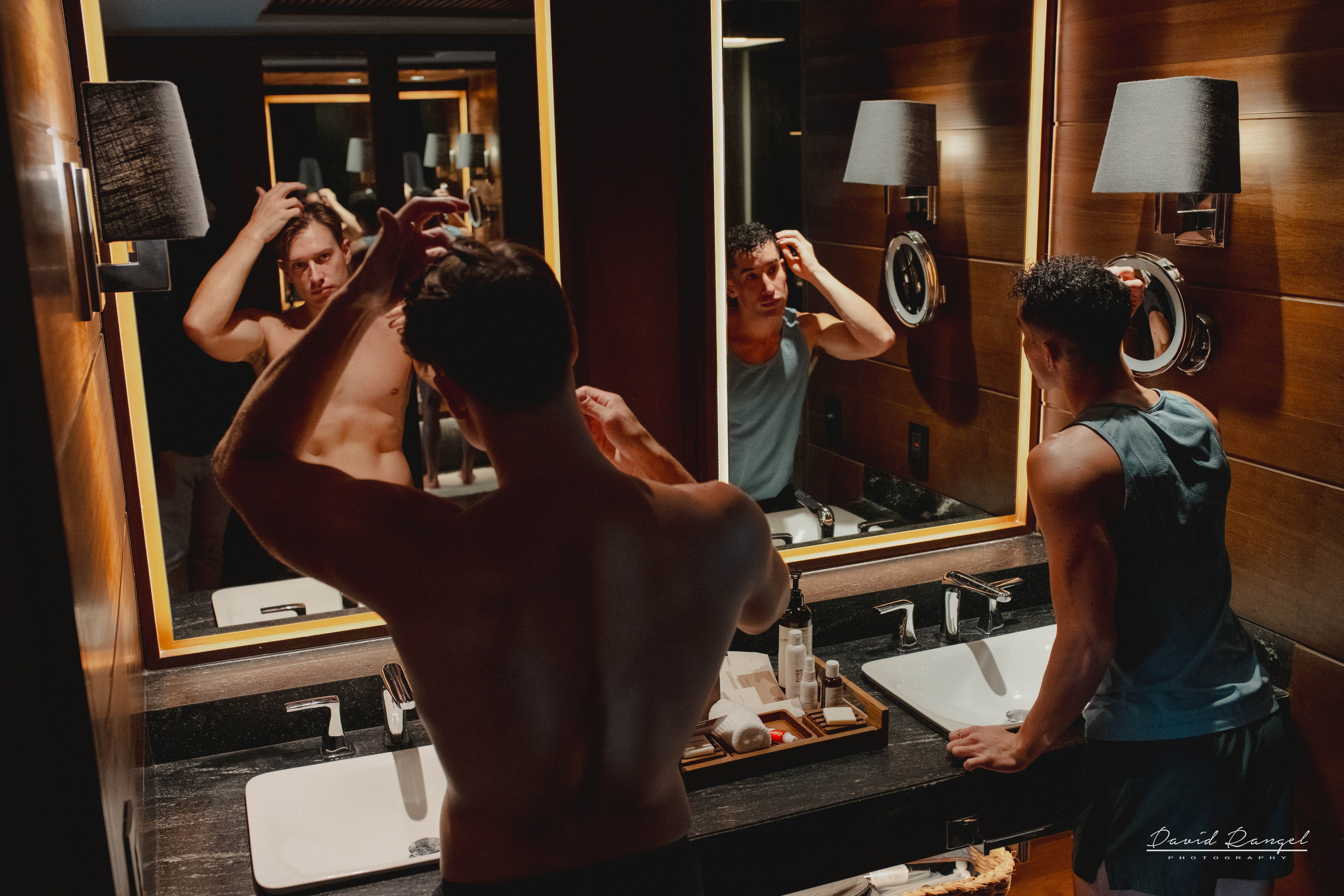 Michael and David´s Wedding at Secrets Moxche. Destination wedding photographer based in Cancun and Riviera Maya with service worldwide