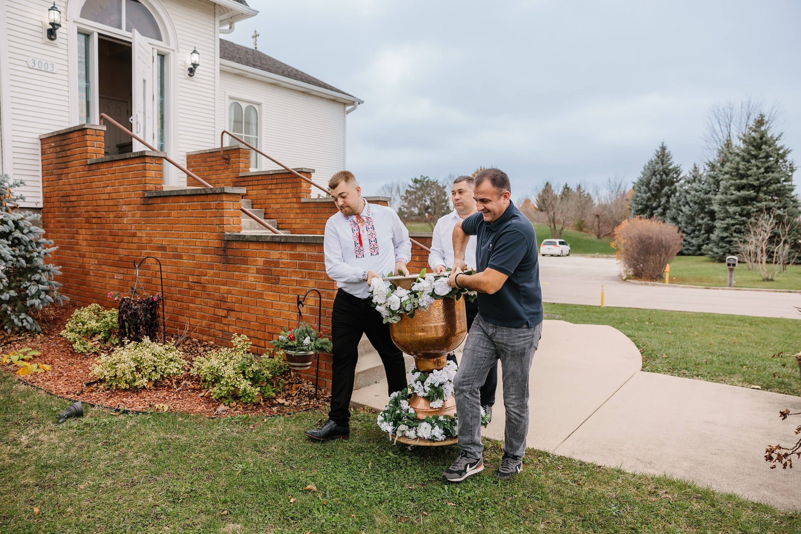 11.23.2024 Christening. Wedding family event photographer in Chicago Nick Yushevich