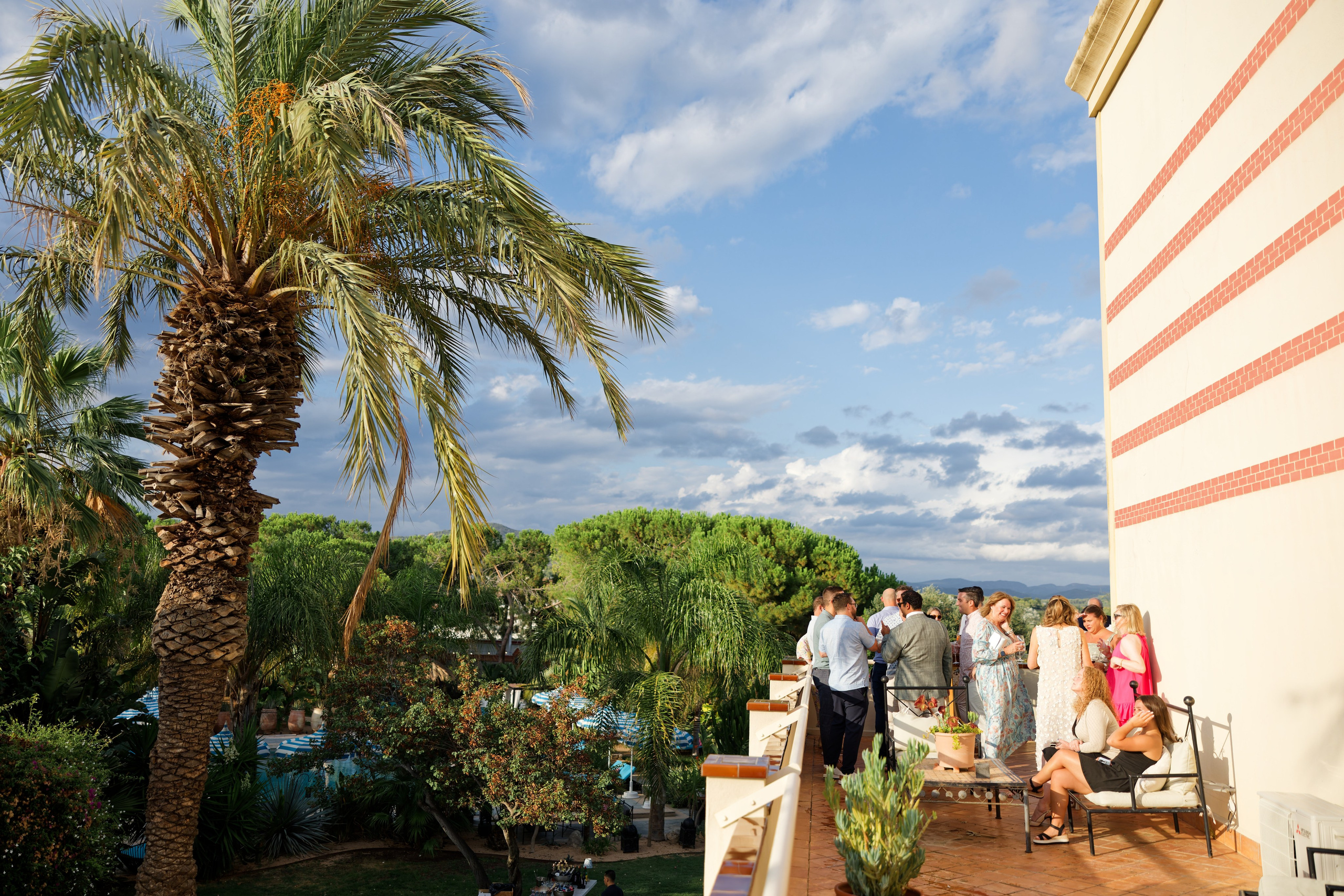 Welcome dinner of Gracie & Joe at Gran Villa Rosa