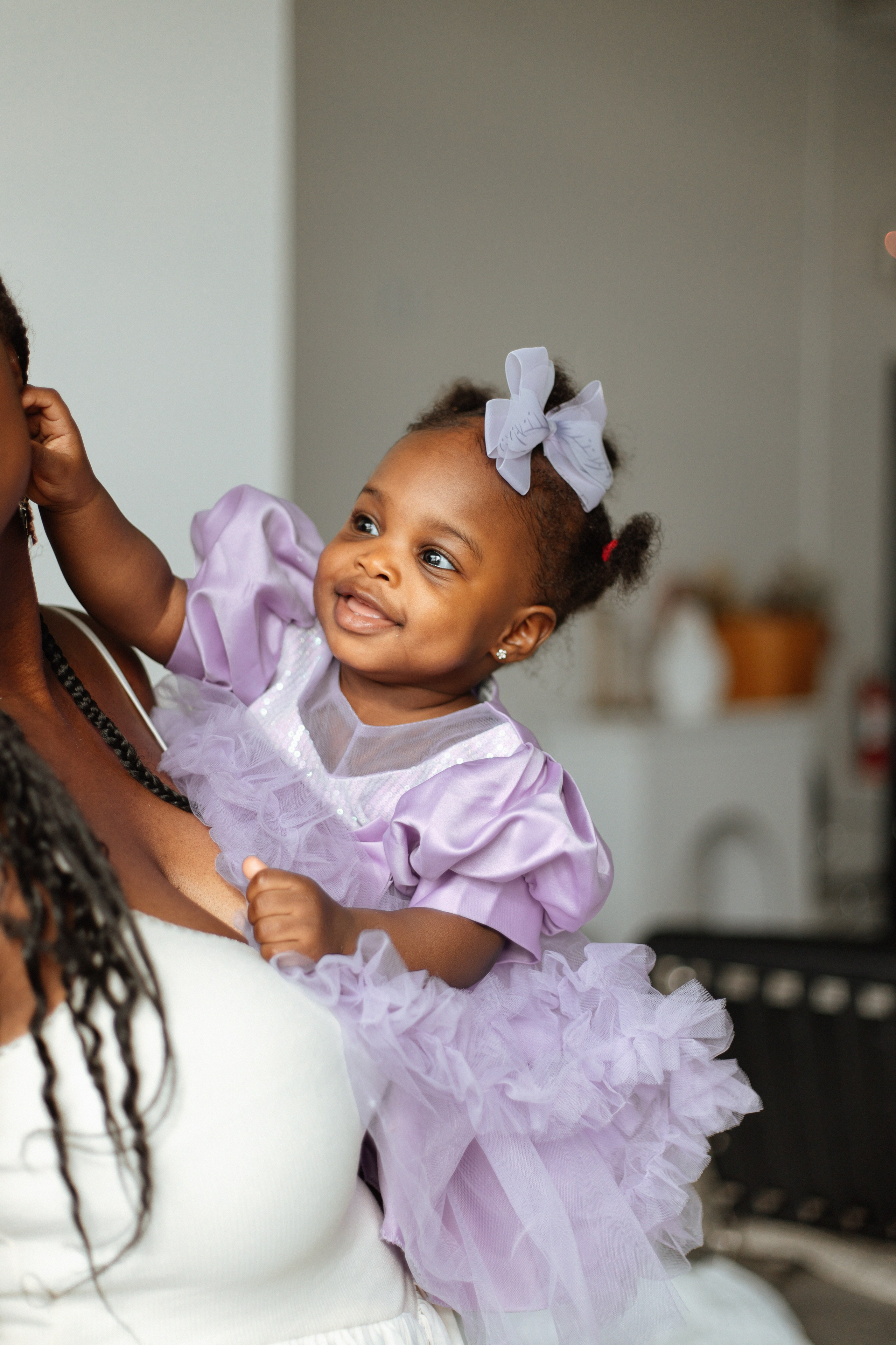 Michaela’s 1st birthday. Home