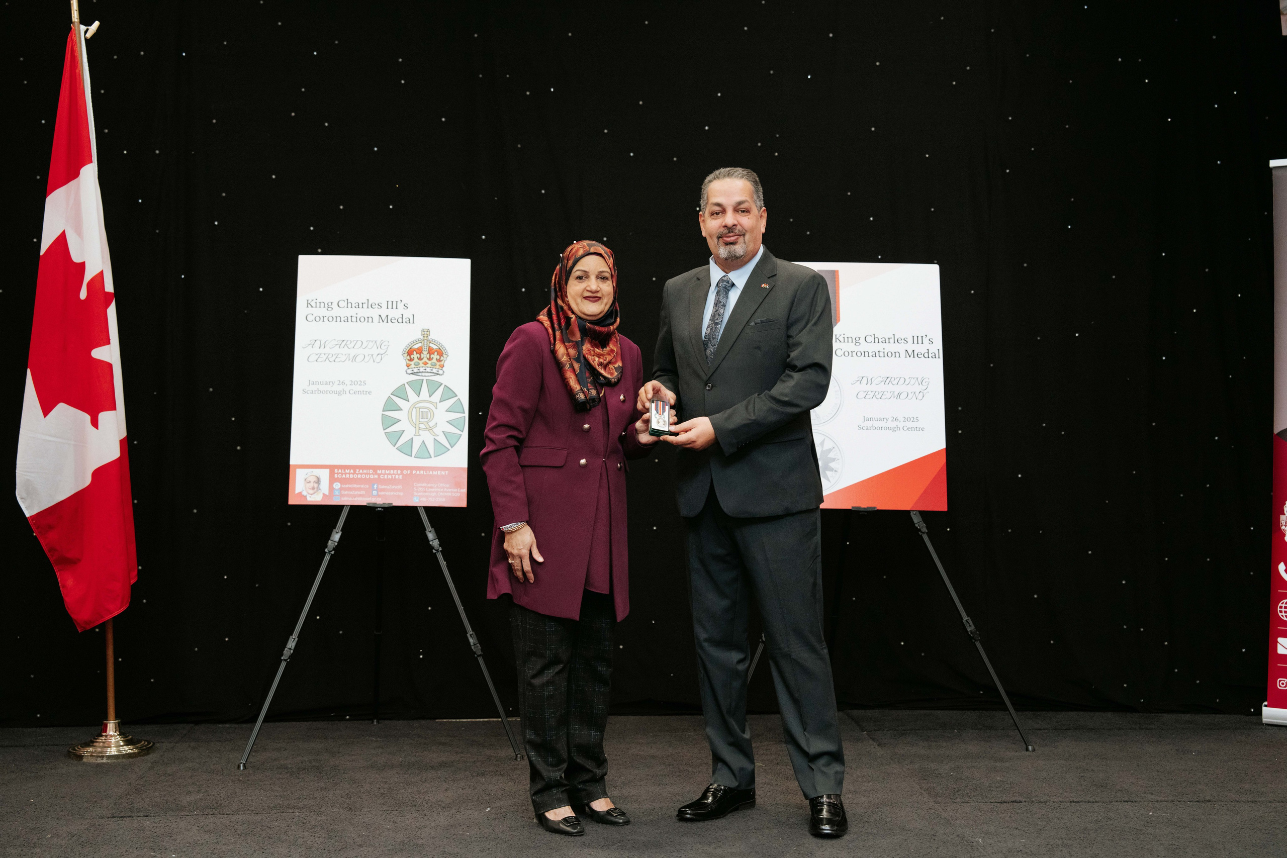 King Charles Coronation Medal Awarding Ceremony. MISAJA MEDIA