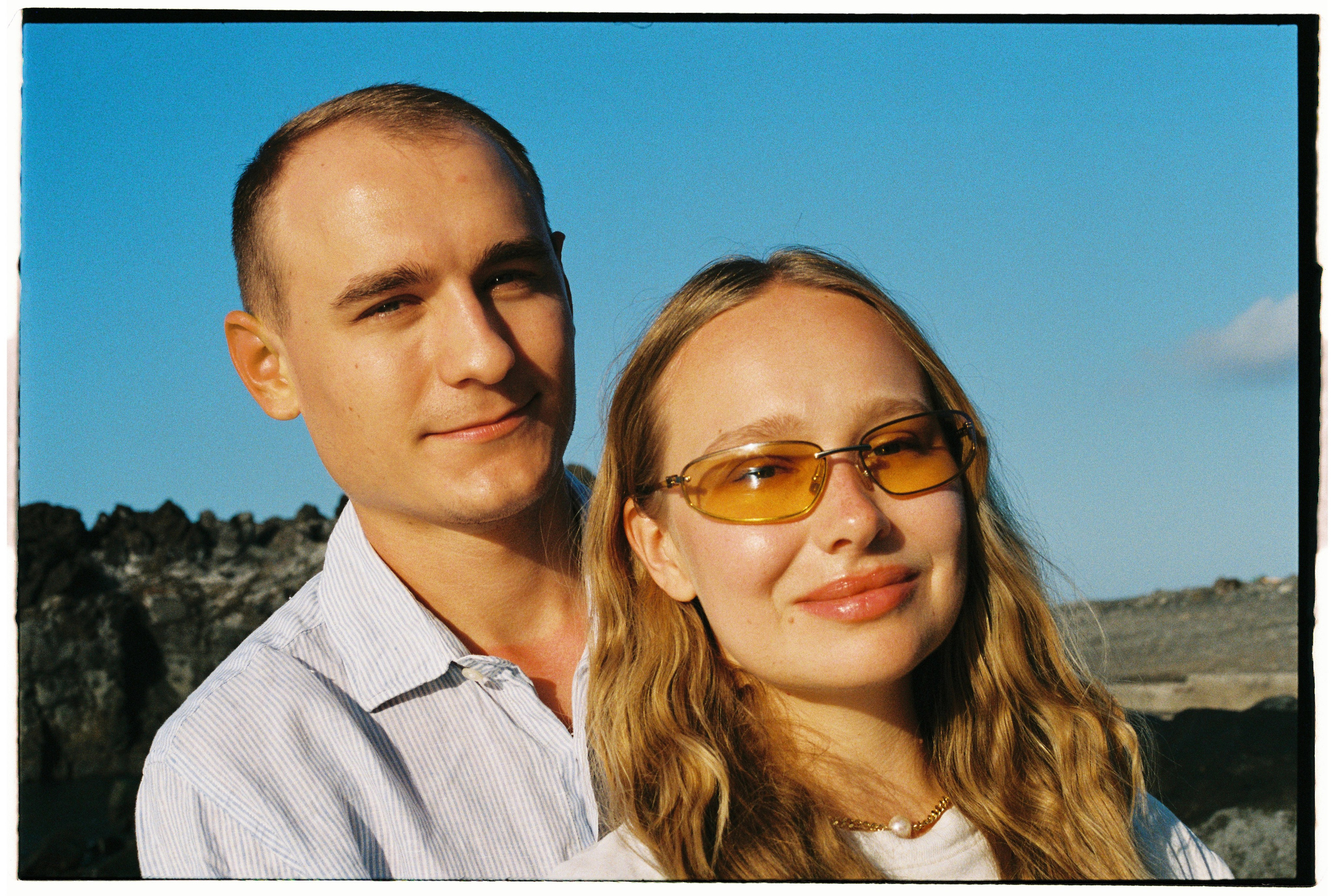 Maria and Nazar / FUJIFILM 400. Portrait photographer in Madeira — Marina Shtukina