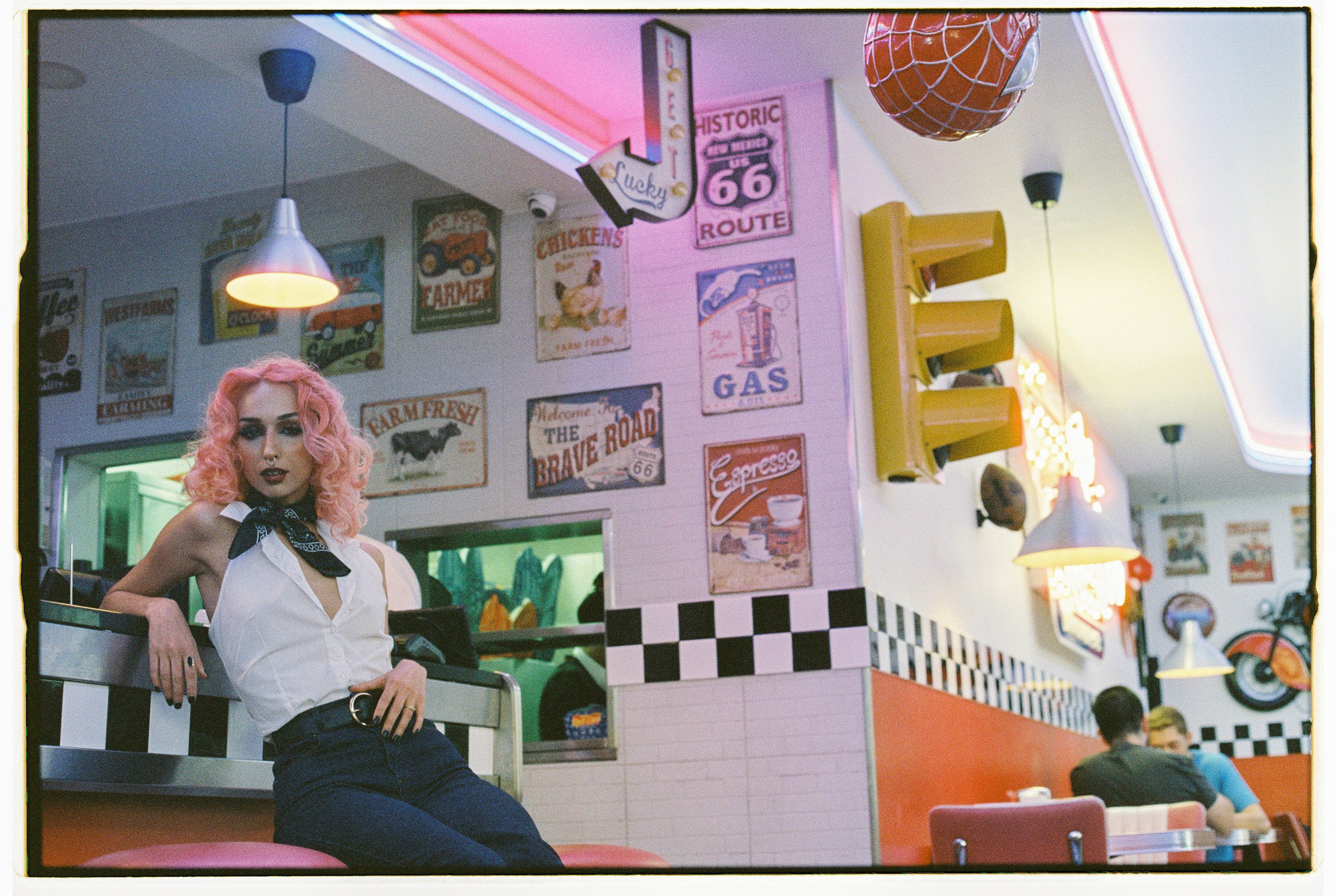 Adriana / CINESTILL 800T. Portrait photographer in Madeira — Marina Shtukina