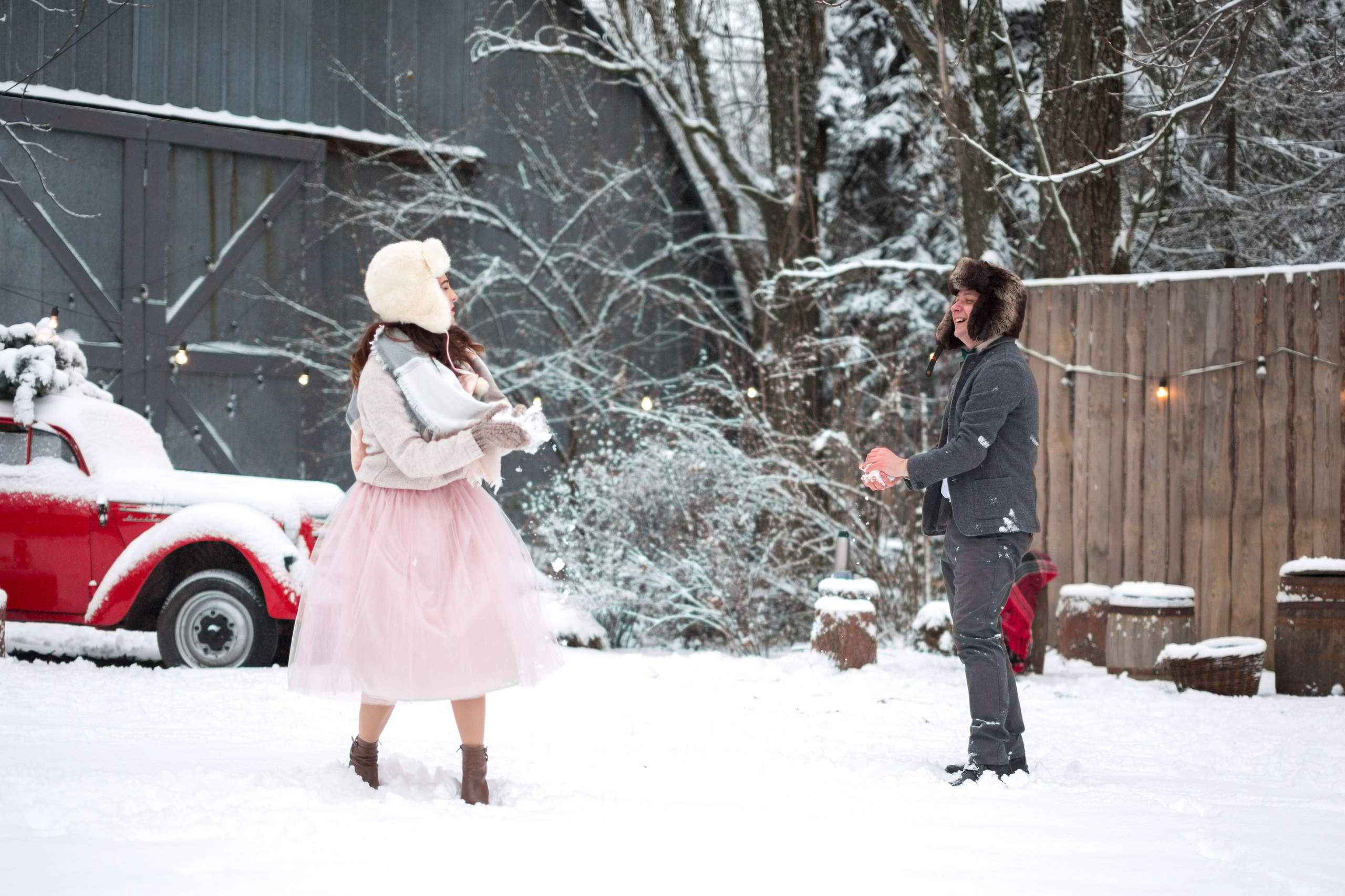 Winter Love. Wedding and Family Photograph