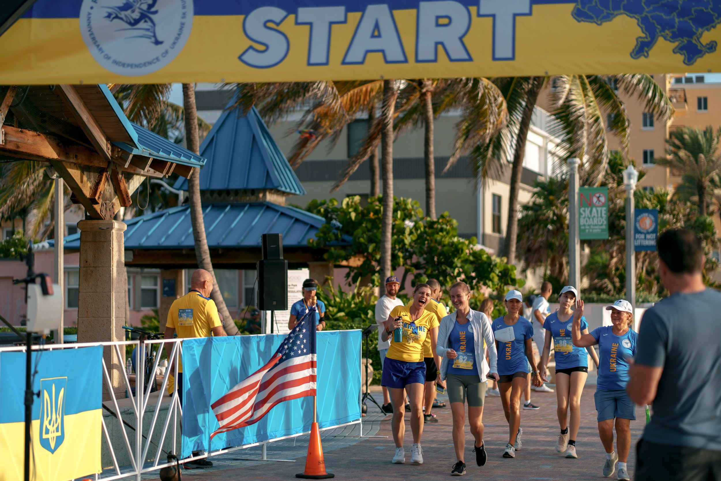 RAZOM RUN. ФОТОГРАФ ФЛОРИДА МАЙАМИ