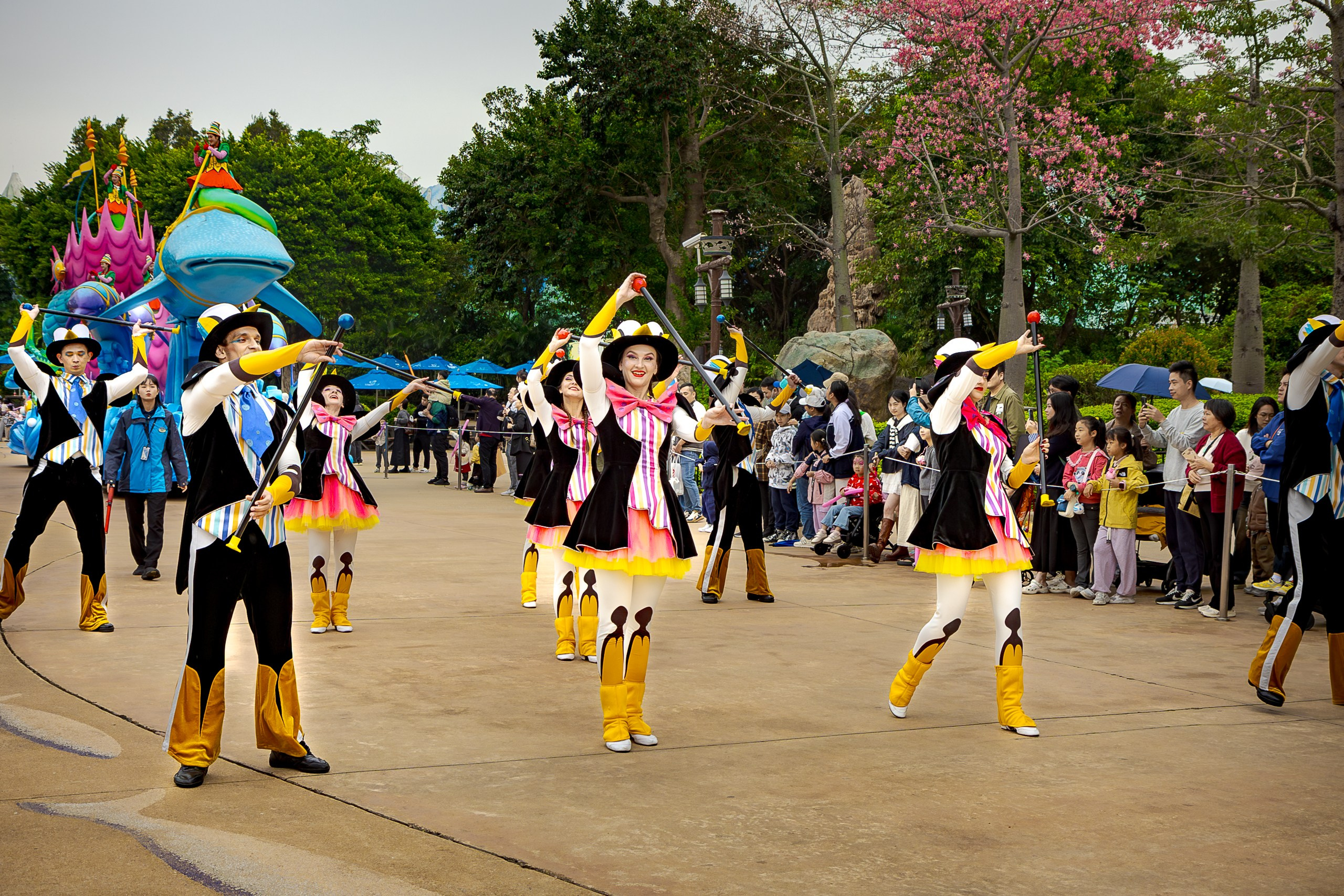 Дневной парад новогодняя версия