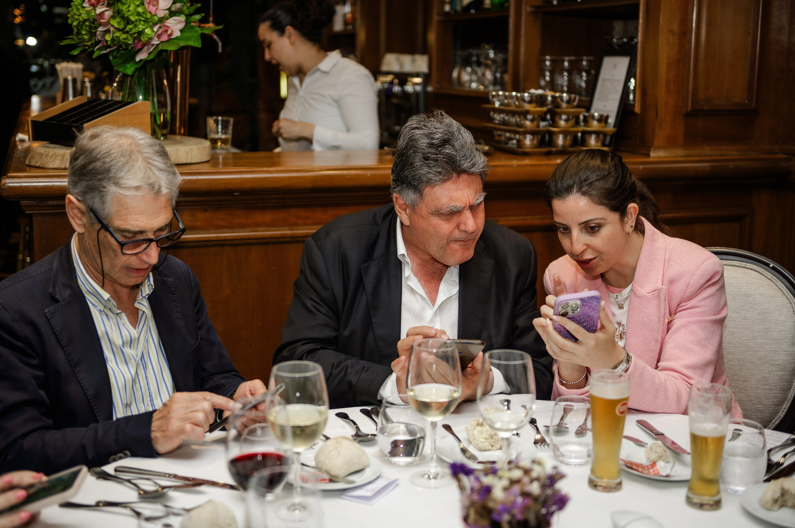 Corporate party at the restaurant — Pharma. Ваш фотограф в Лиссабоне — Анна Белова