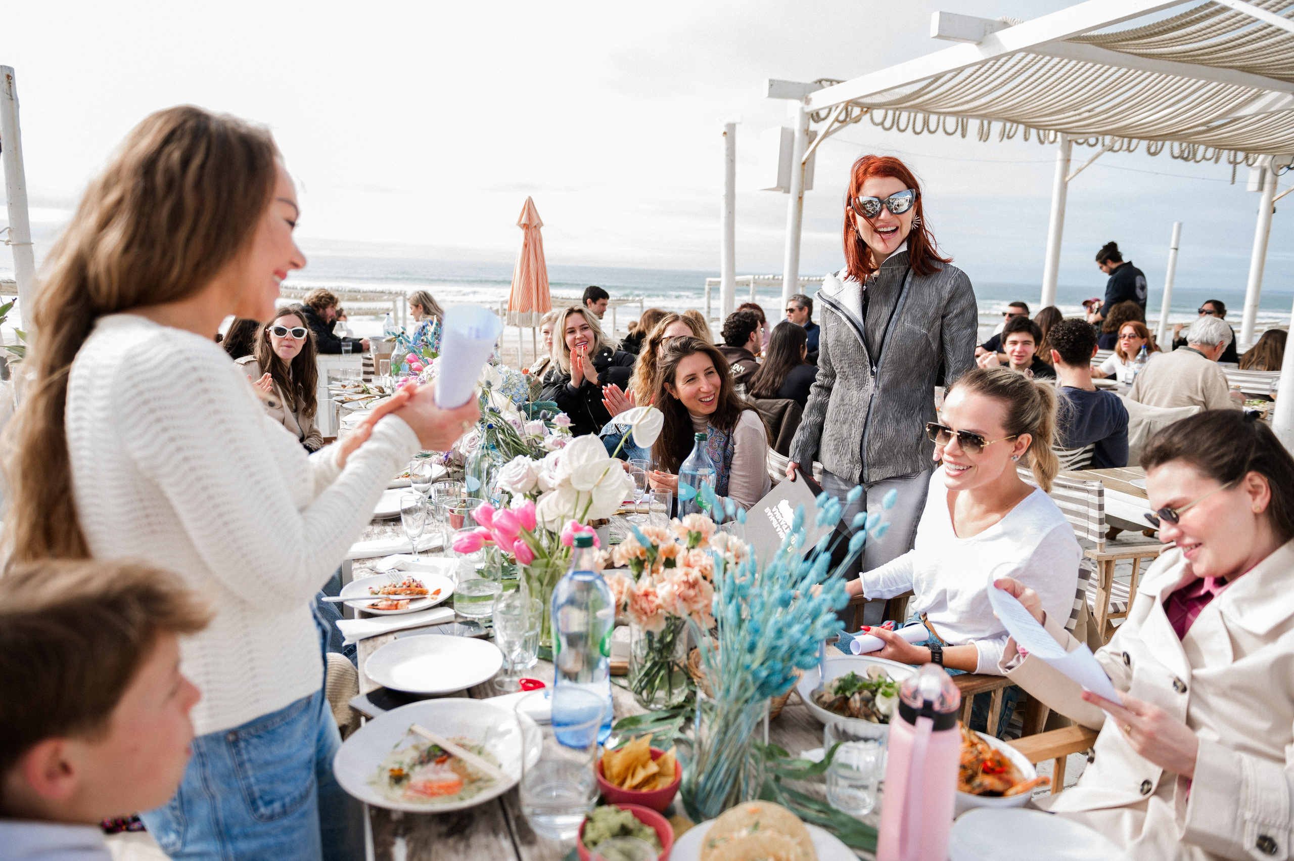 Evento na praia. Sua fotógrafa em Lisboa — Anna Belova
