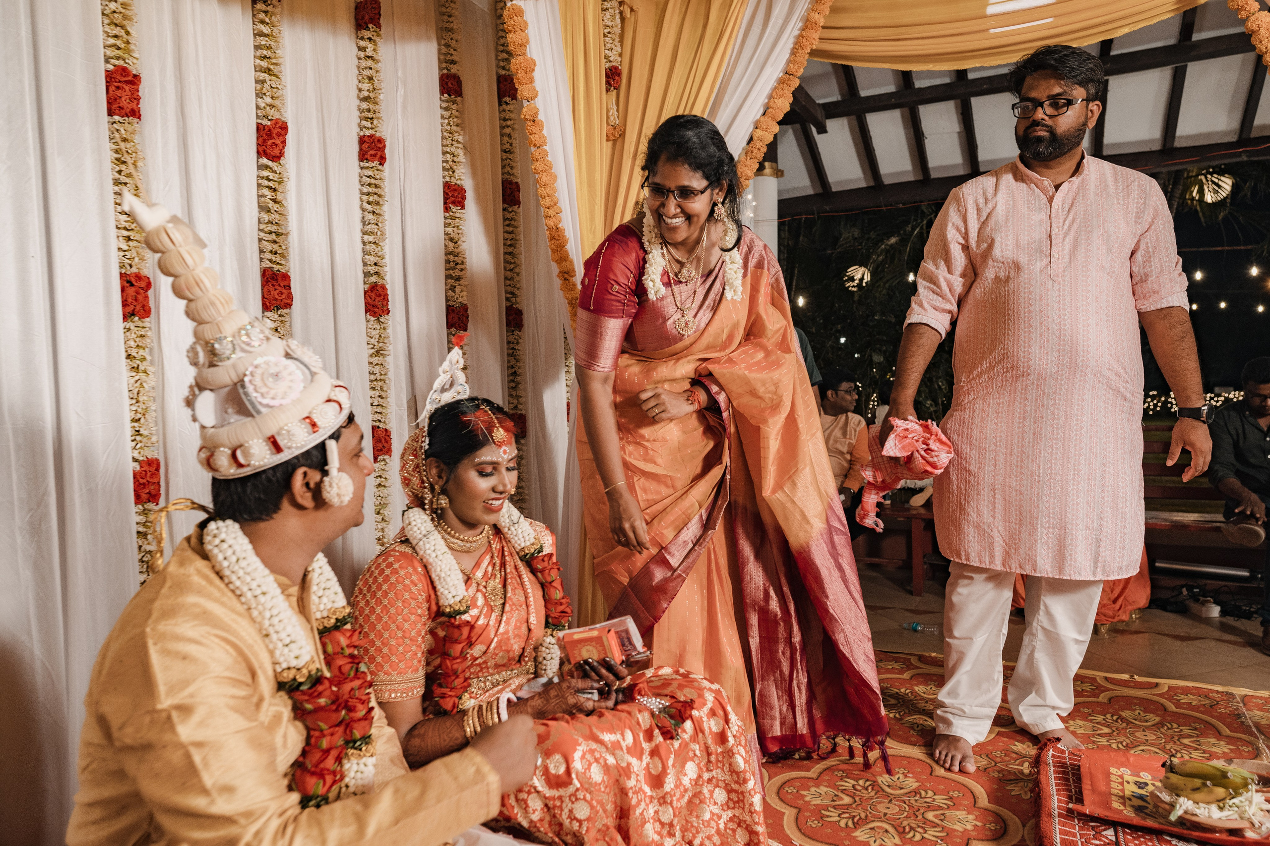 Sagaya & Rakesh. Agam Vizha