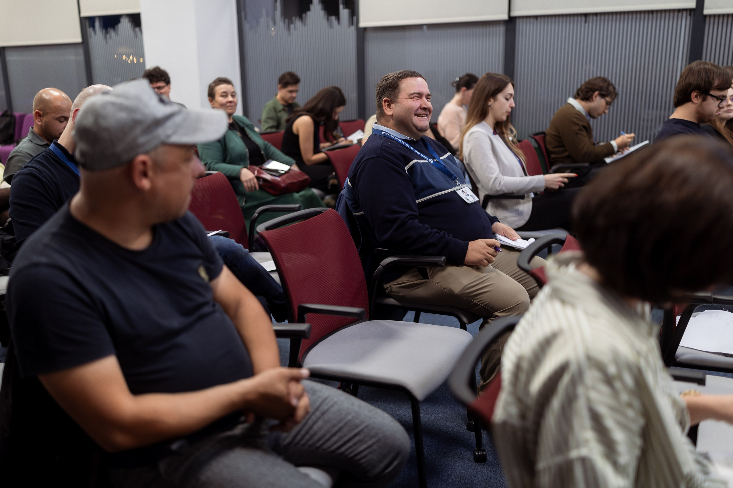 Toastmasters. Marius Ciocan