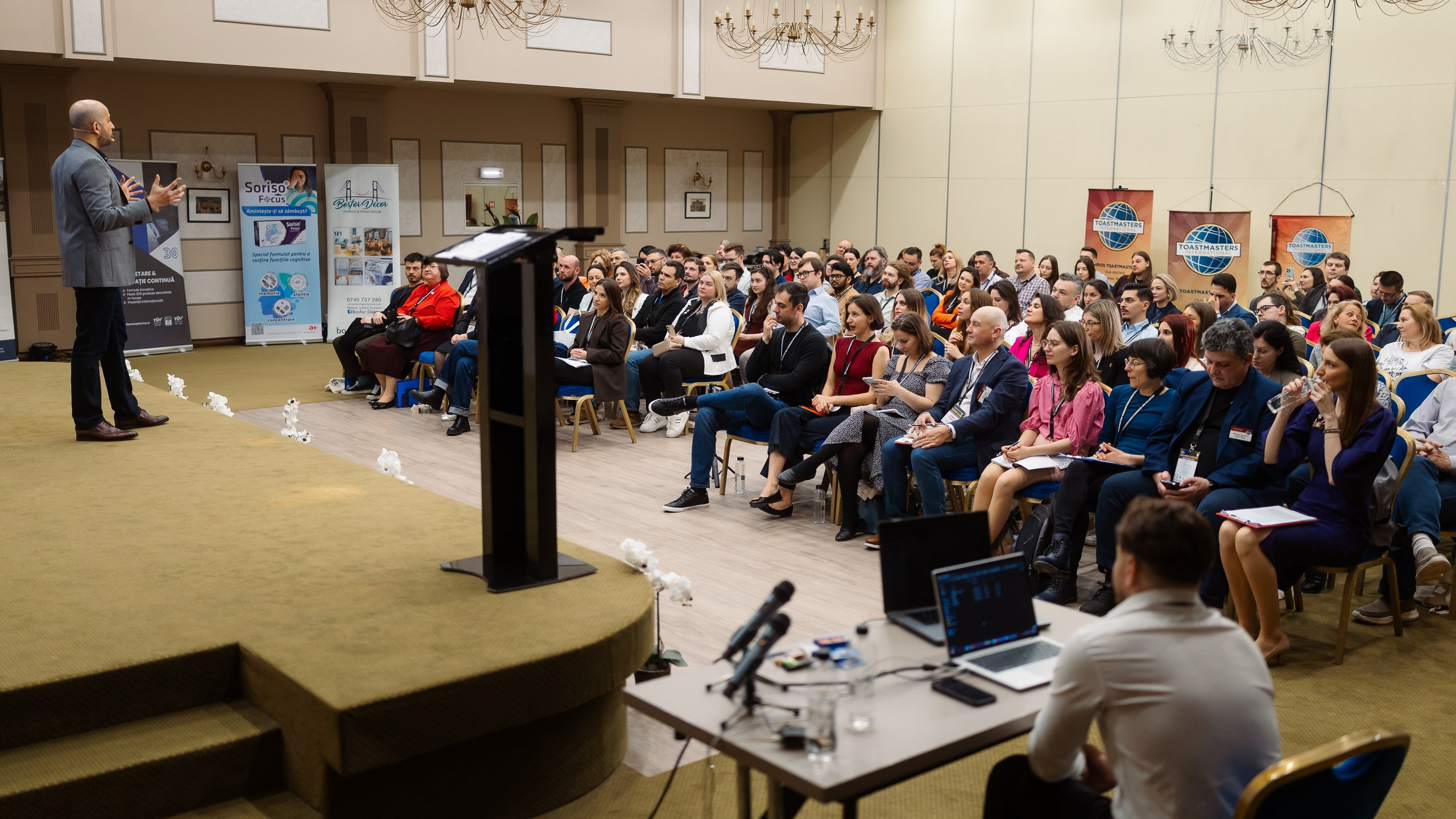 Toastmasters Conference. Marius Ciocan