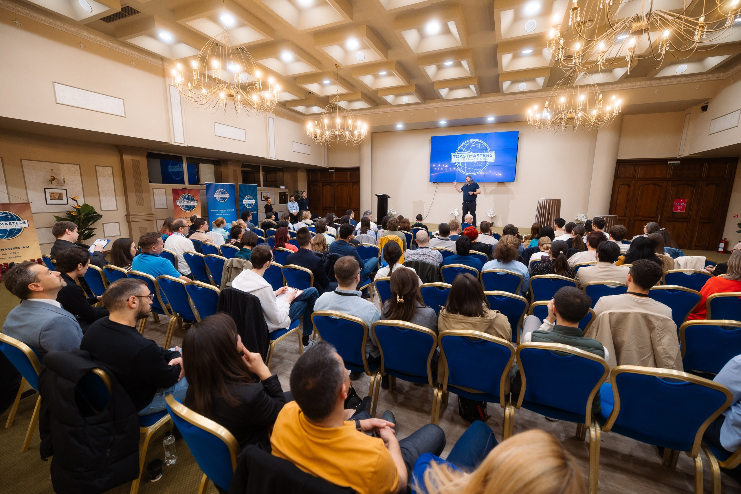 Toastmasters Conference. Marius Ciocan