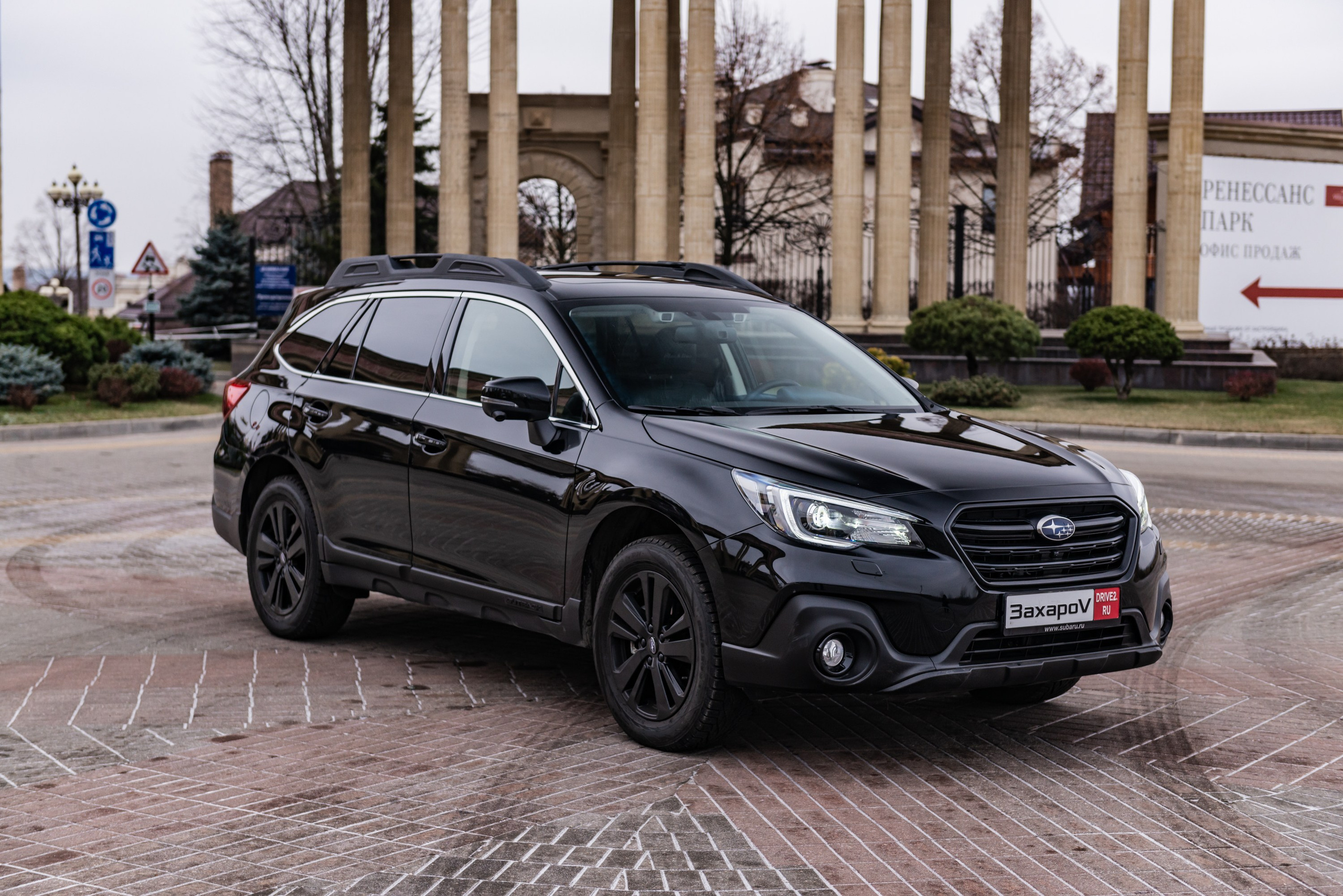 Автомобильная фотосъемка Subaru Outback Black Line. FOTÓGRAFO MÉXICO QUINTANA ROO