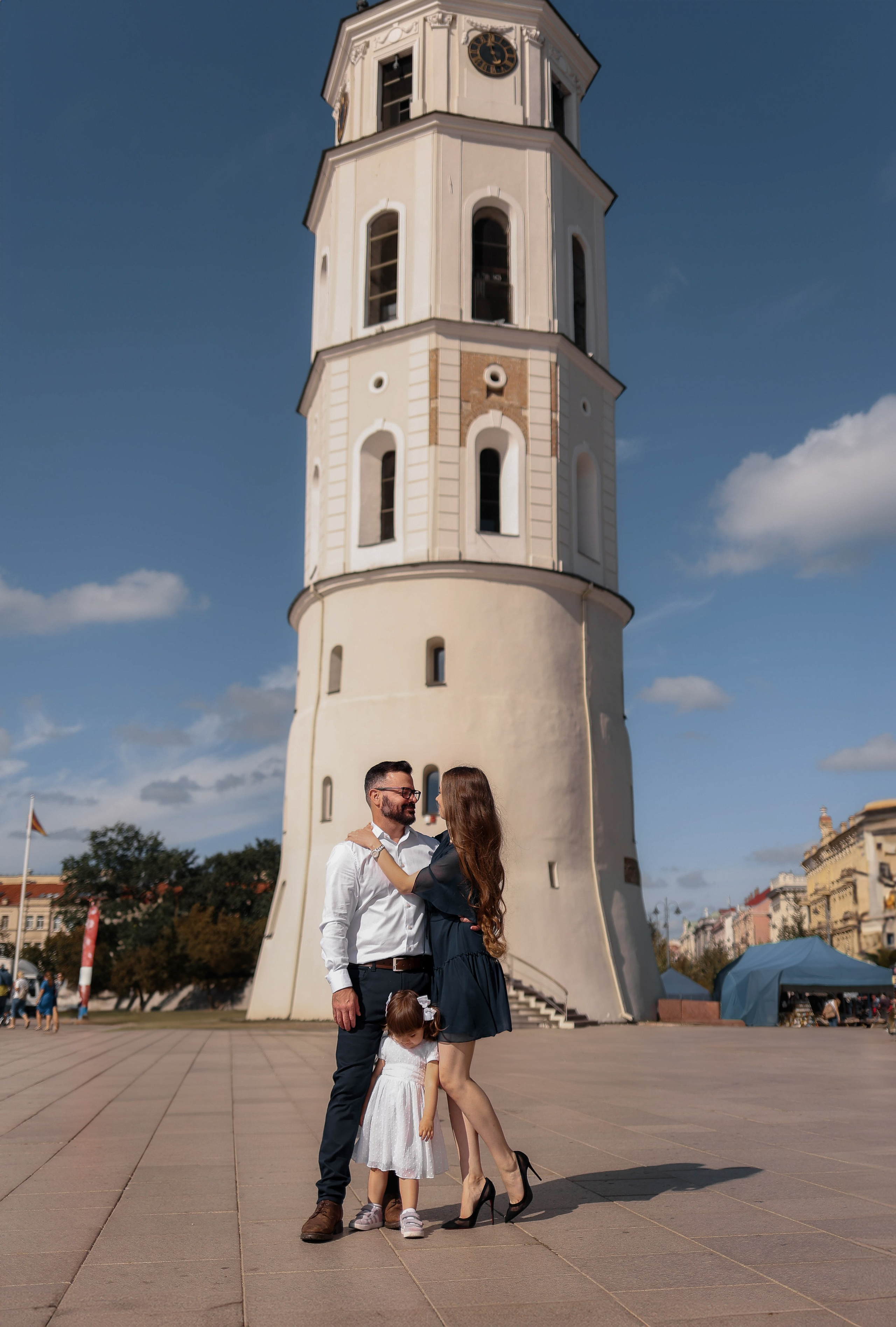 Семейная прогулка в сердце Вильнюса. Семейный и детский фотограф в Вильнюсе Светлана Наумова