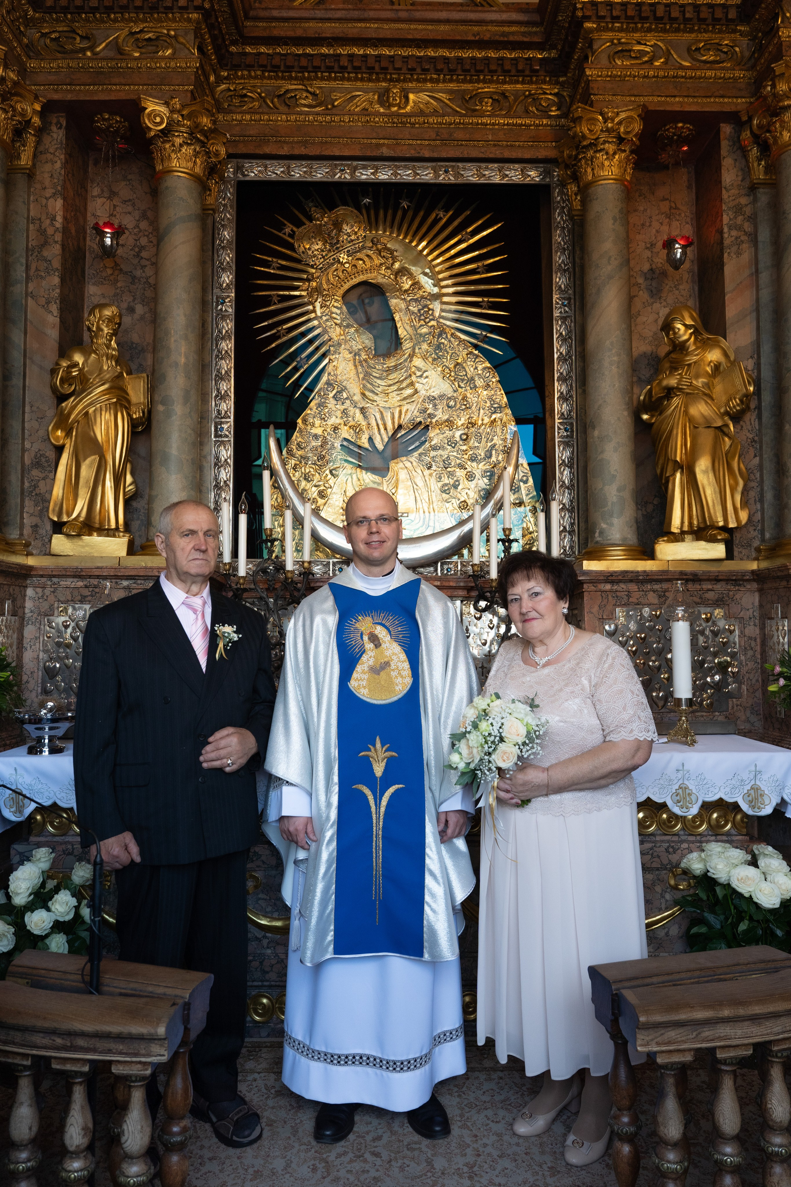 Ядвига и Николай. Золотая свадьба. 50 лет совместной жизни. Aliaksandra Norvilas fotografas Vilnius