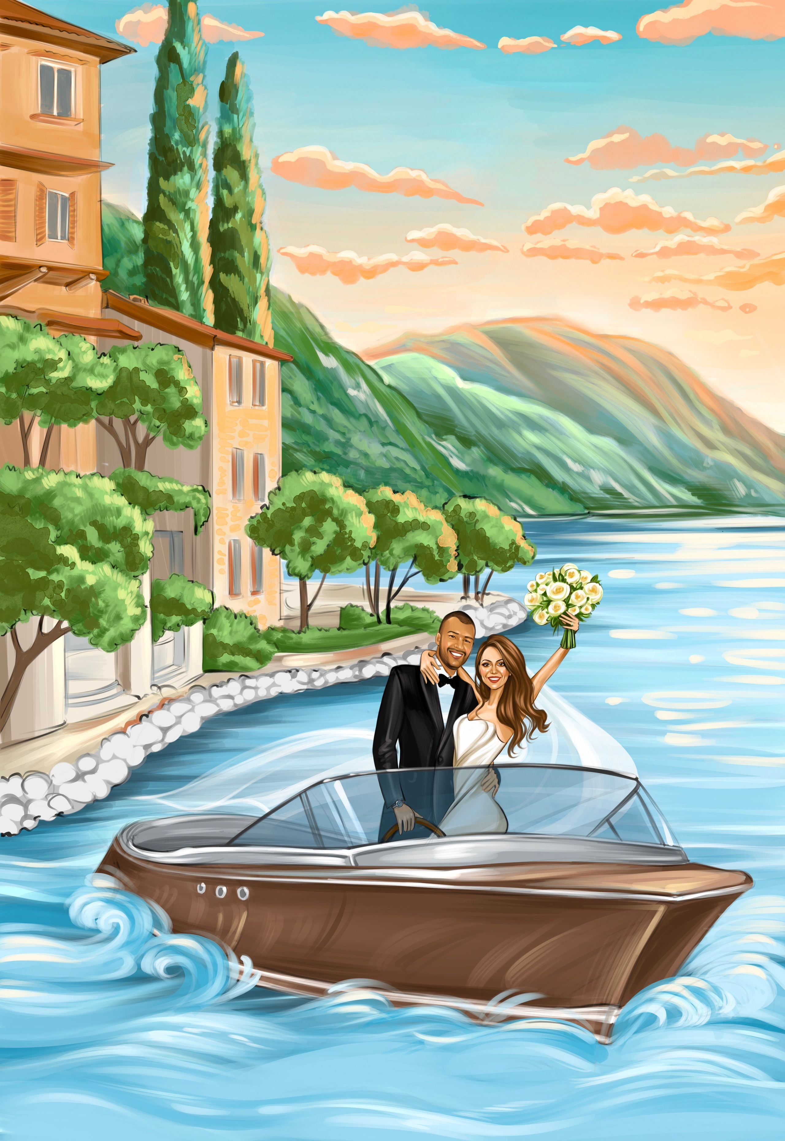 Illustrations For Invitations. InnaIllustrator