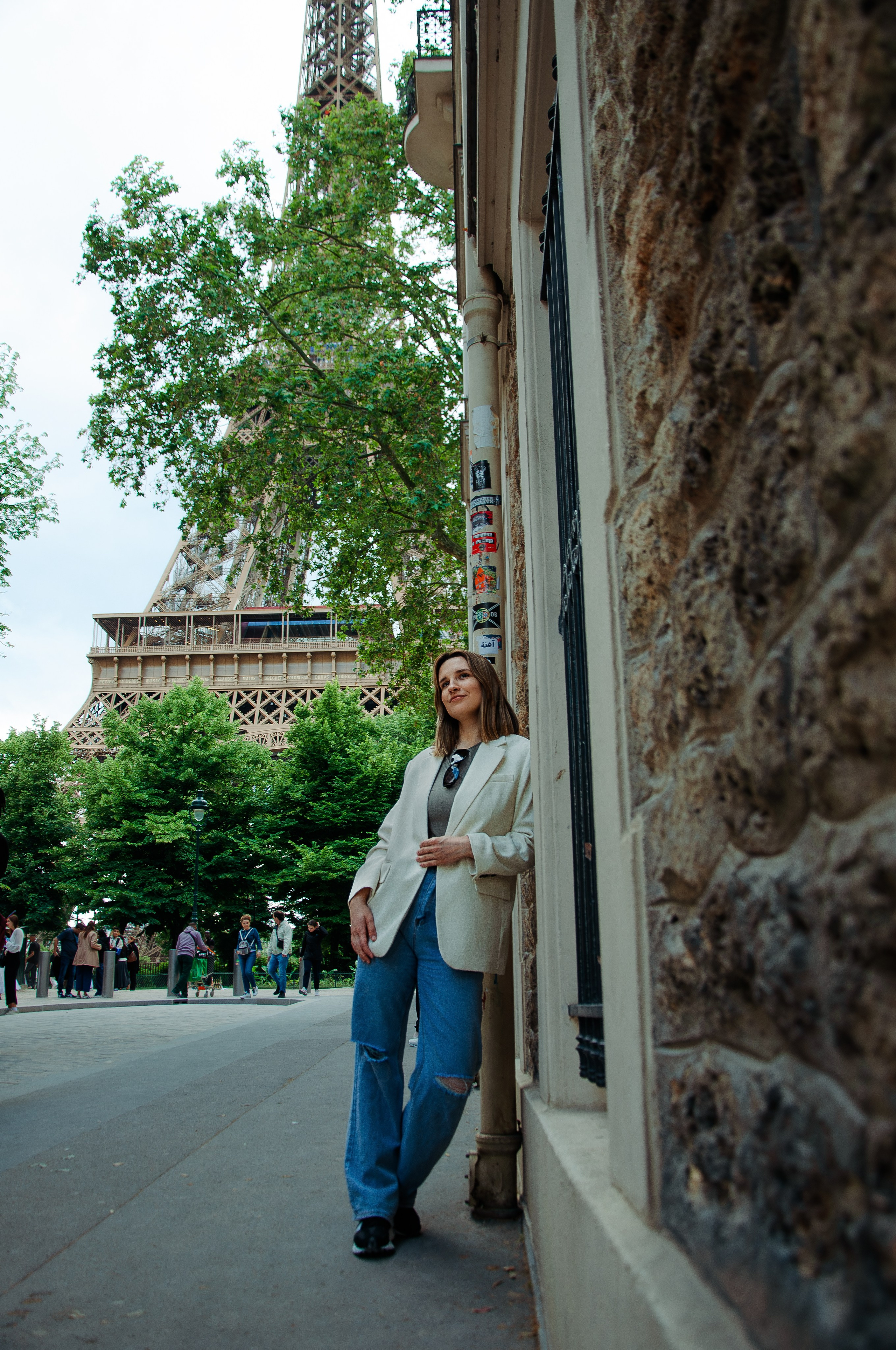 Evening photoshoot in Paris. Paris photographer — Polina Osipova