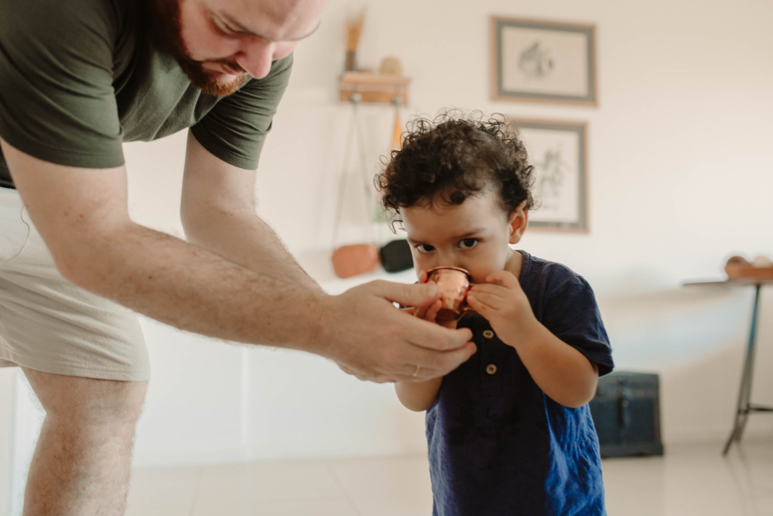 Uma tarde em família. Água Carmim Fotografia
