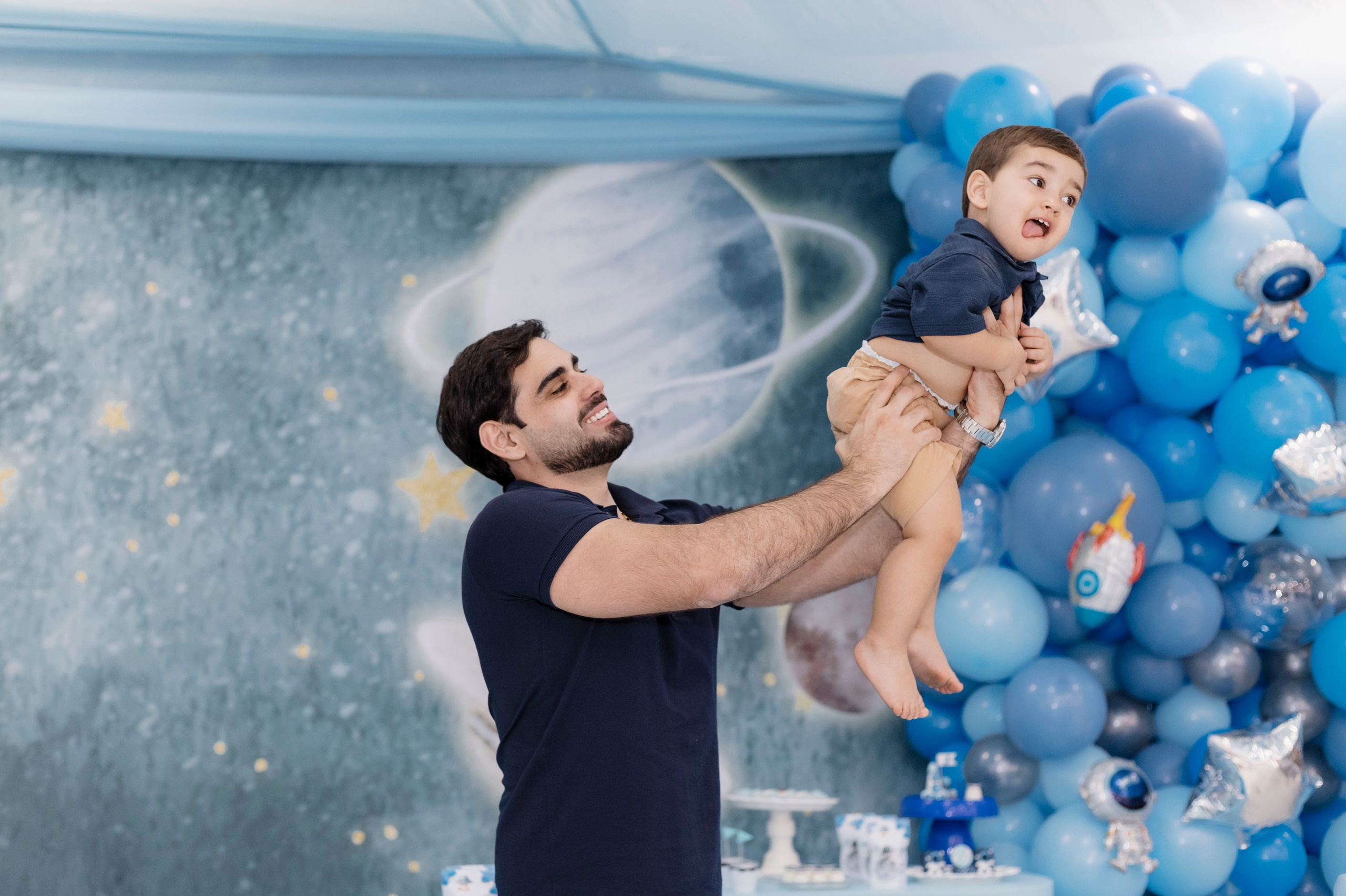 Festa infantil em Recife com tema astronauta
