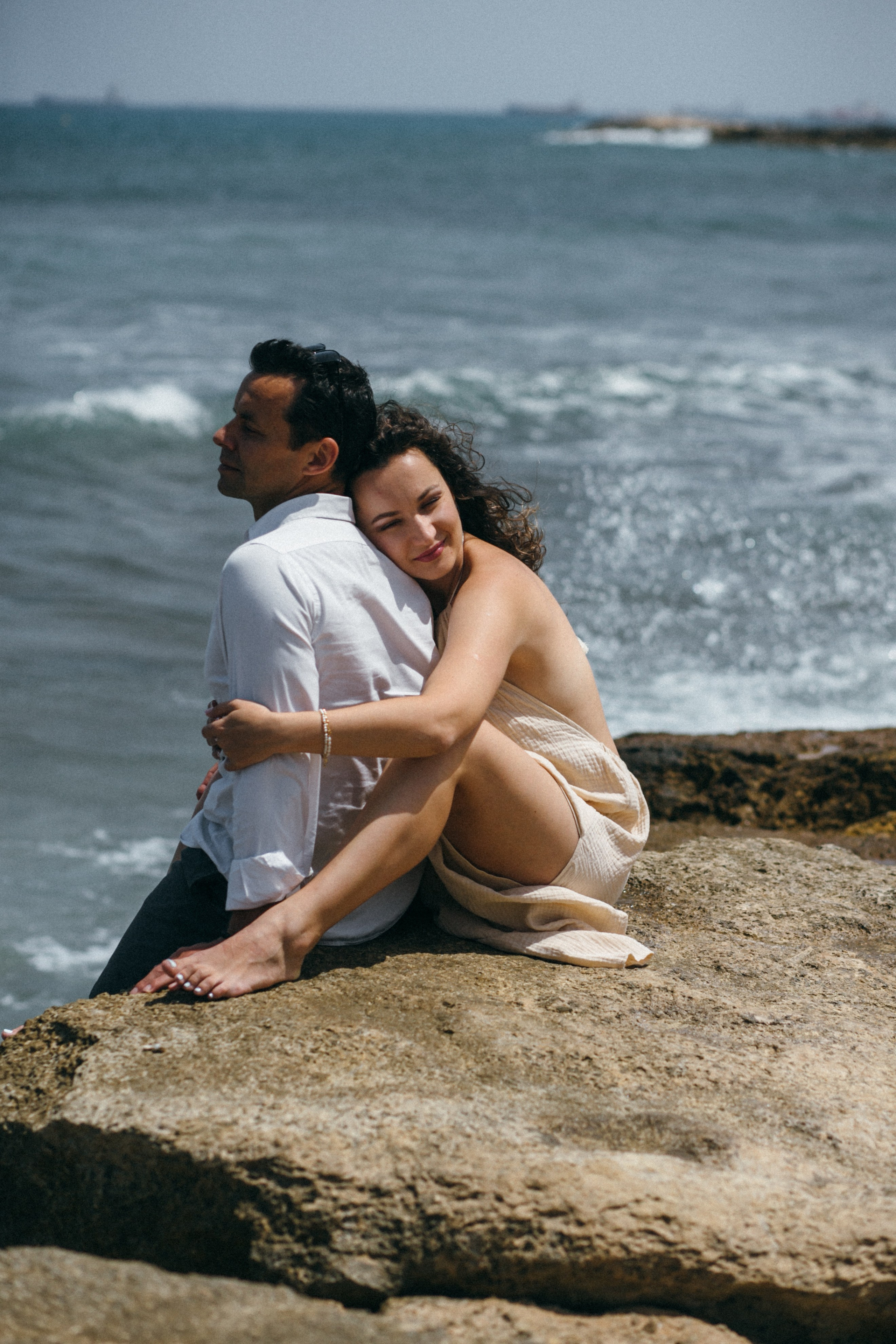 Morning in Bat Galim. Family photographer in Israel