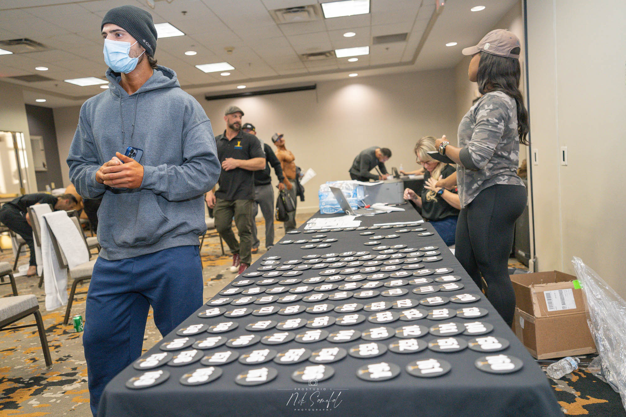 STEVE CARR LAS VEGAS CLASSIC 2021. Photo & Video Production Studio #1