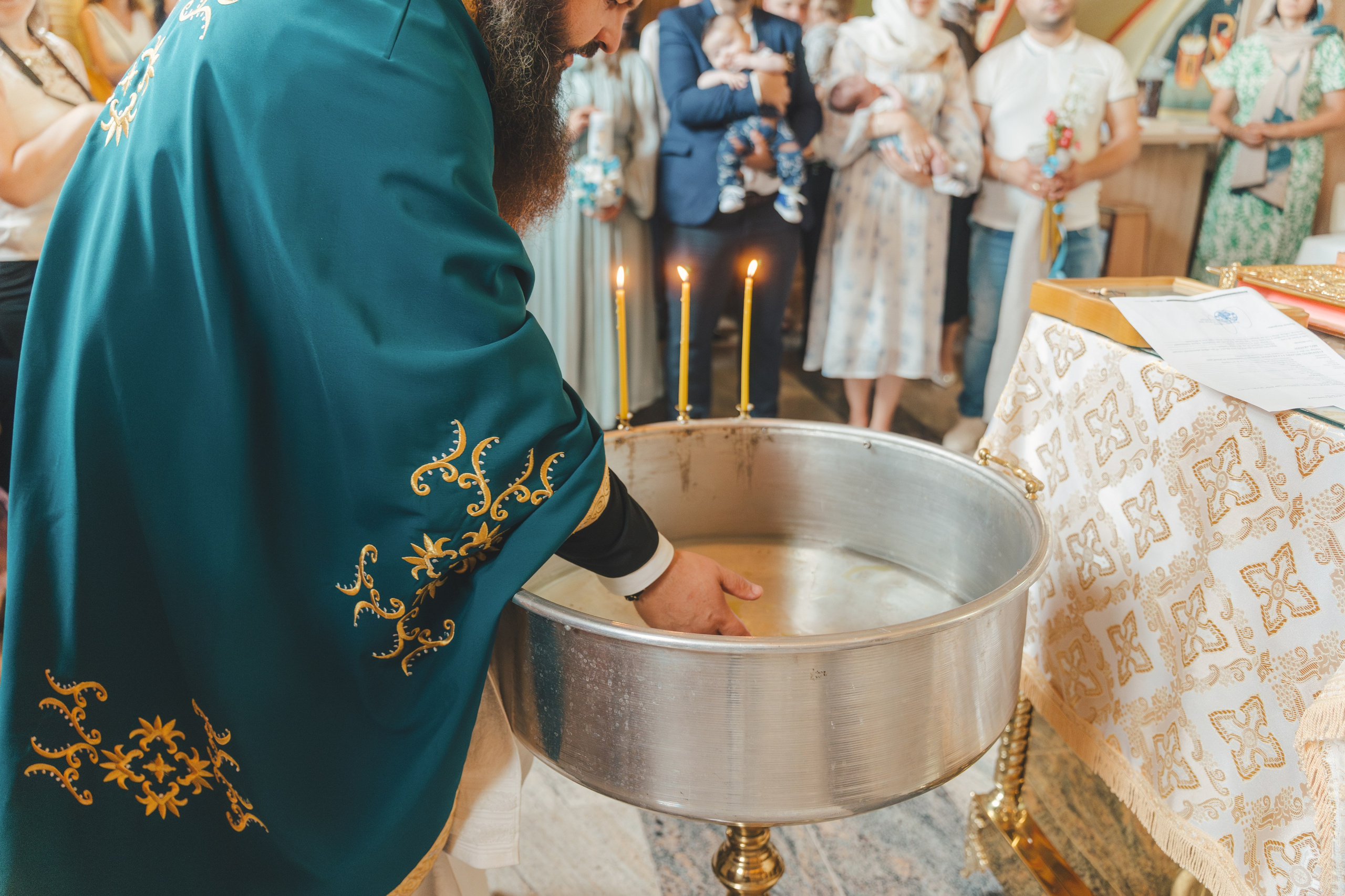 Théo Andrei`s Christening