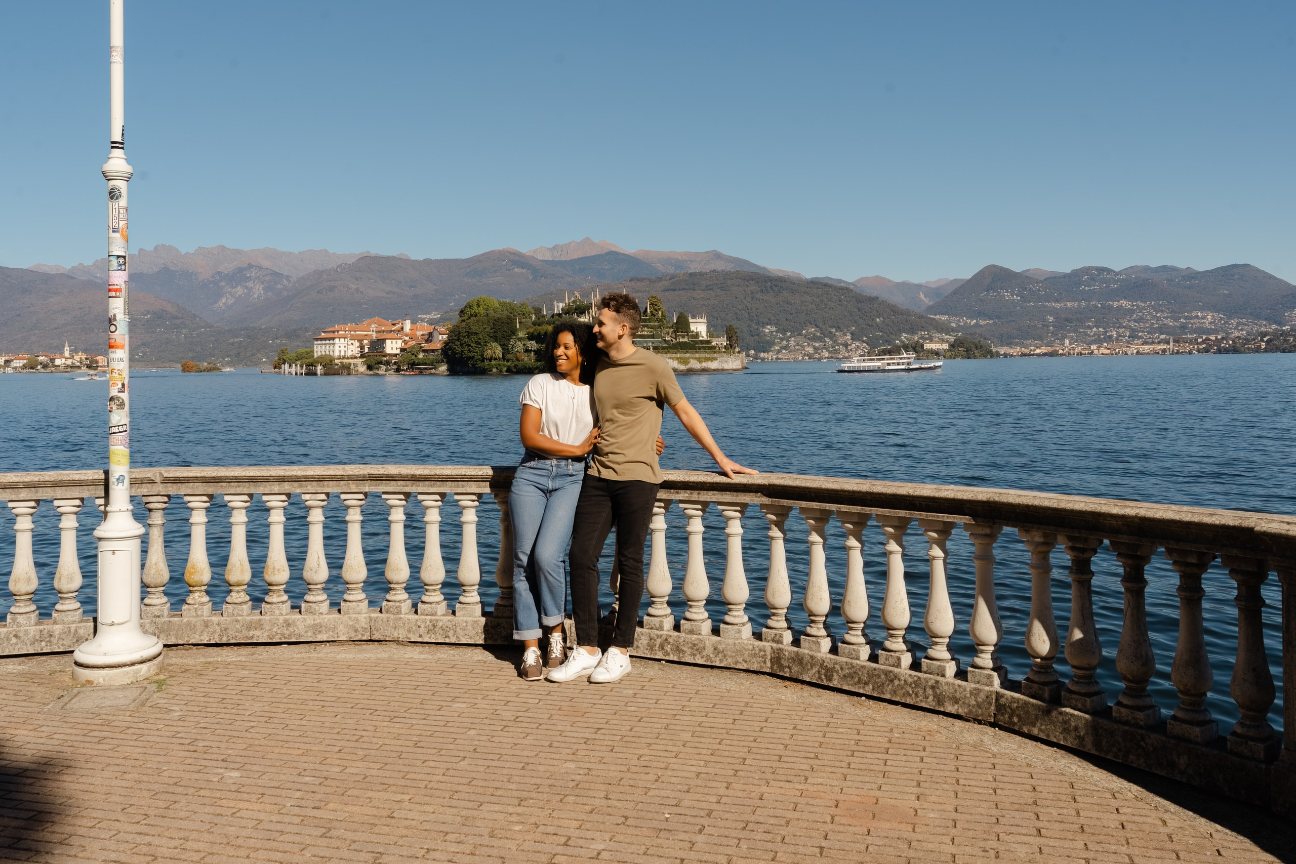 Cameron and Jonaton _ Lake Maggiore. PHOTOGRAPHER IN ITALY