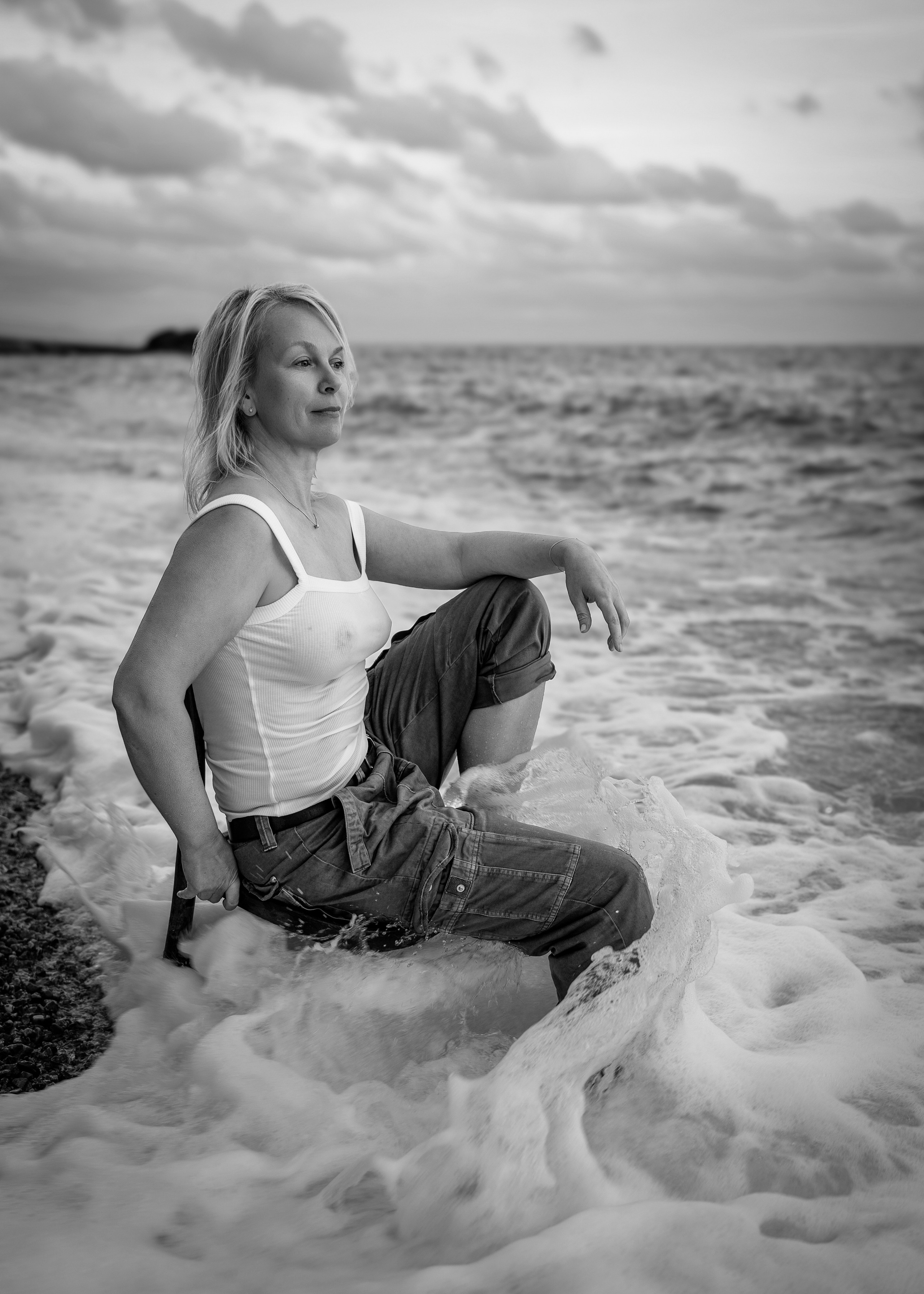 Olga. Fotografa a Genova, Italia. Yuliya Hadunova