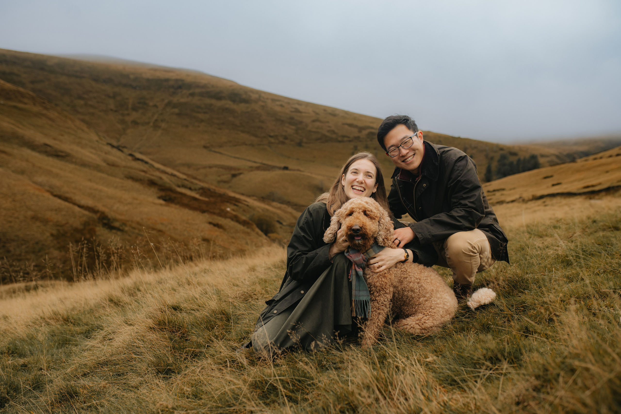 L & C in Peak District. Tania Gandrabur, photographer in West Midlands, England