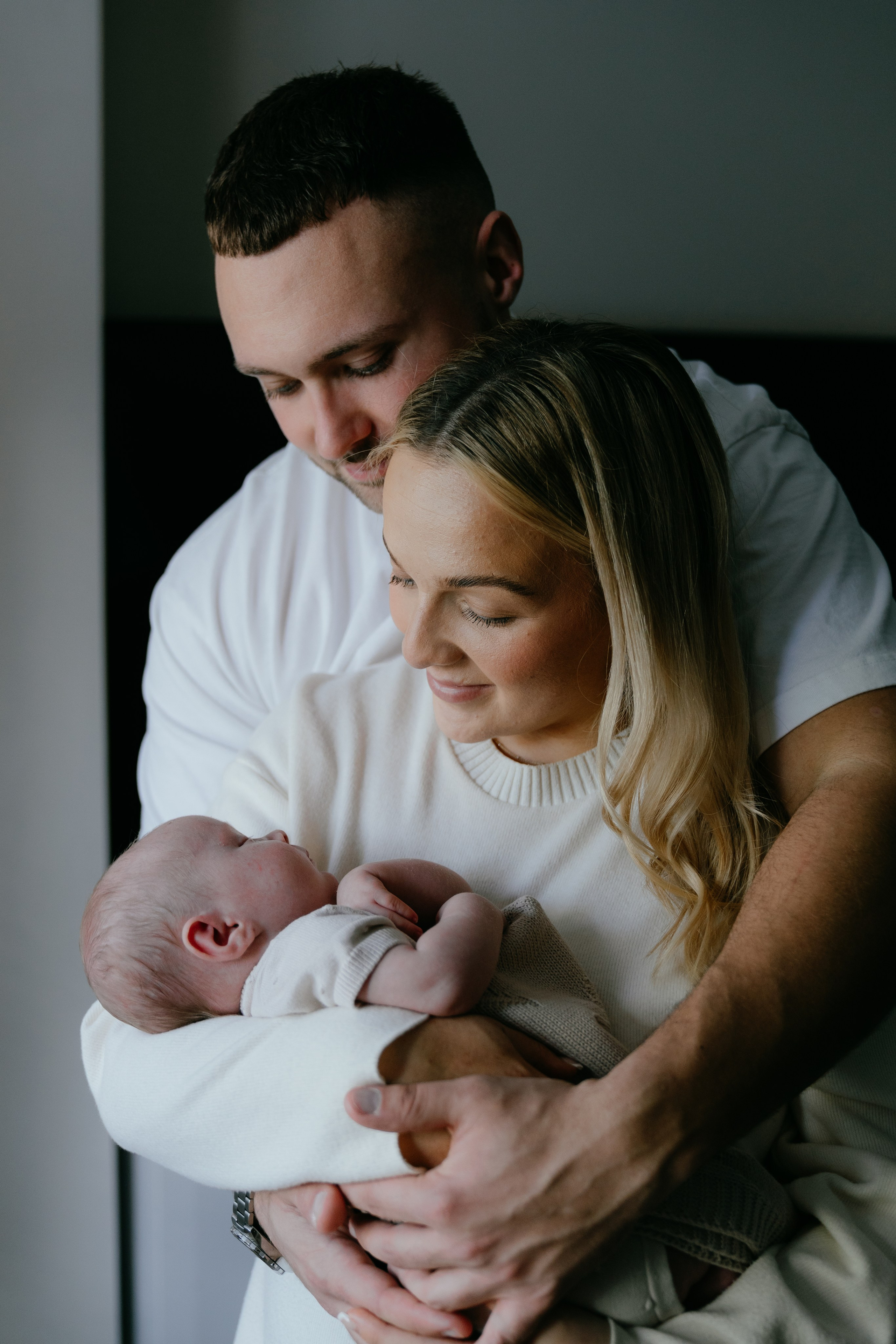 Newborn home photo session. Newcastle Upon Tyne Photographer Yana Balatskaya
