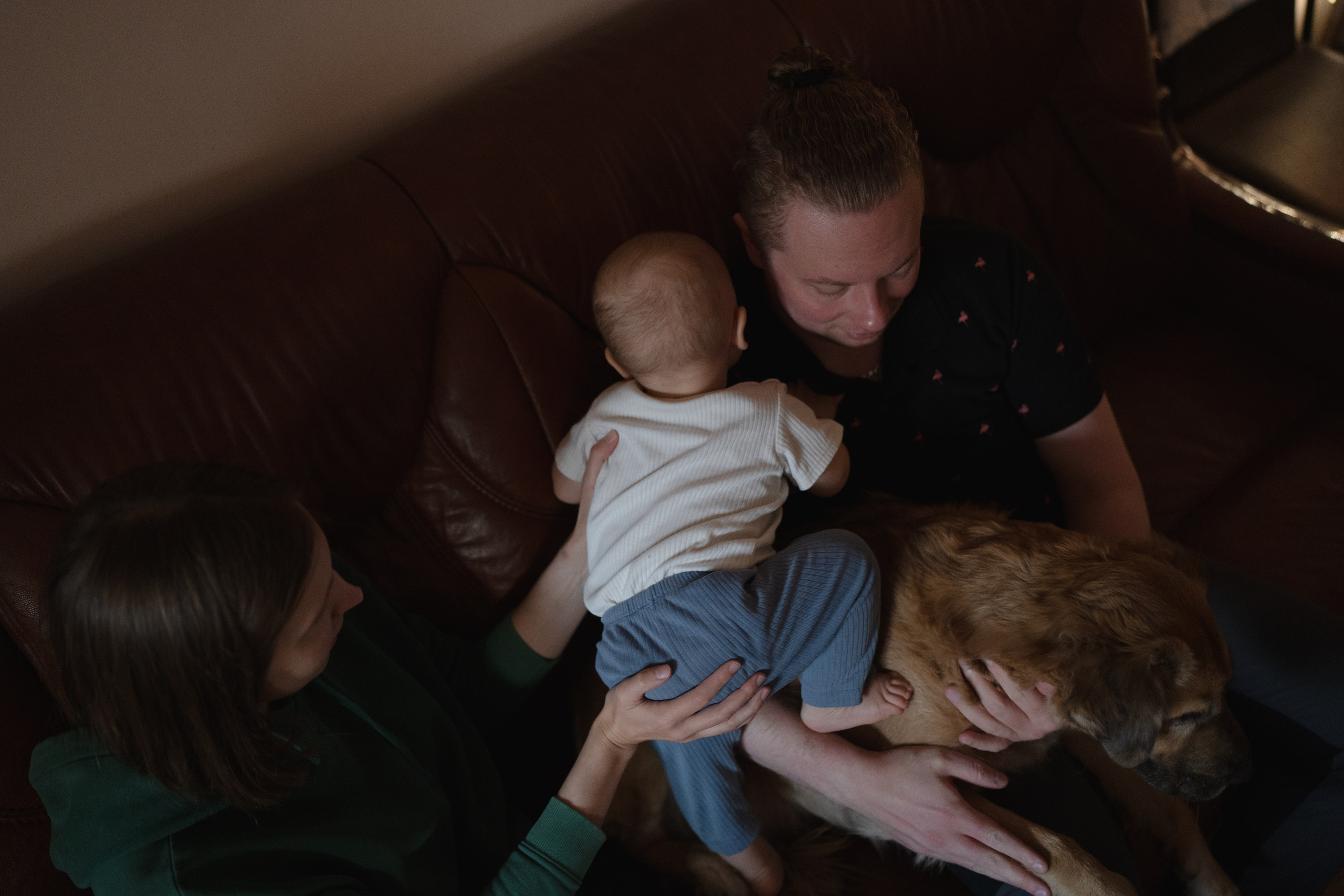 Alena, Vlad and their son Lev. Main