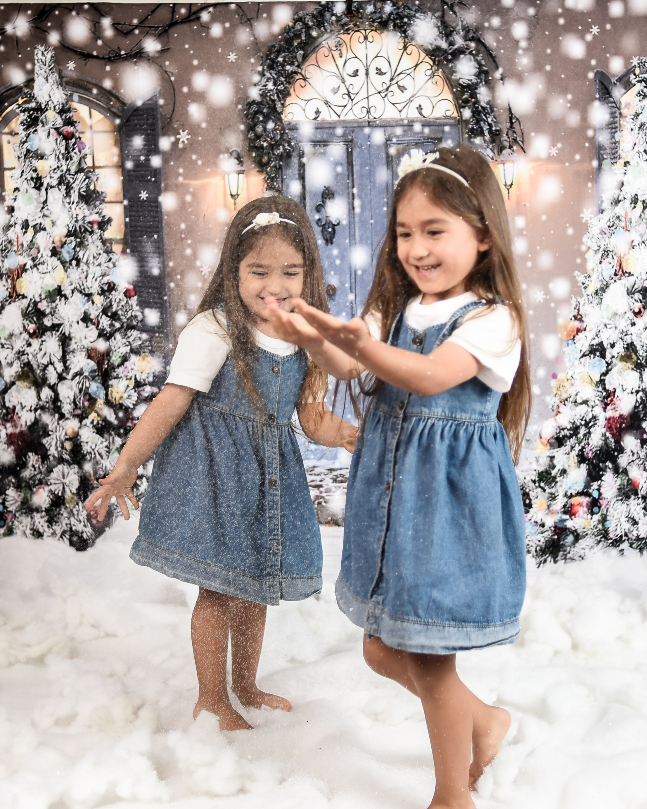 Sesión Navideña de Ariana y Martina. Fotografo de casamiento en misiones y fotógrafo de familia  Posadas