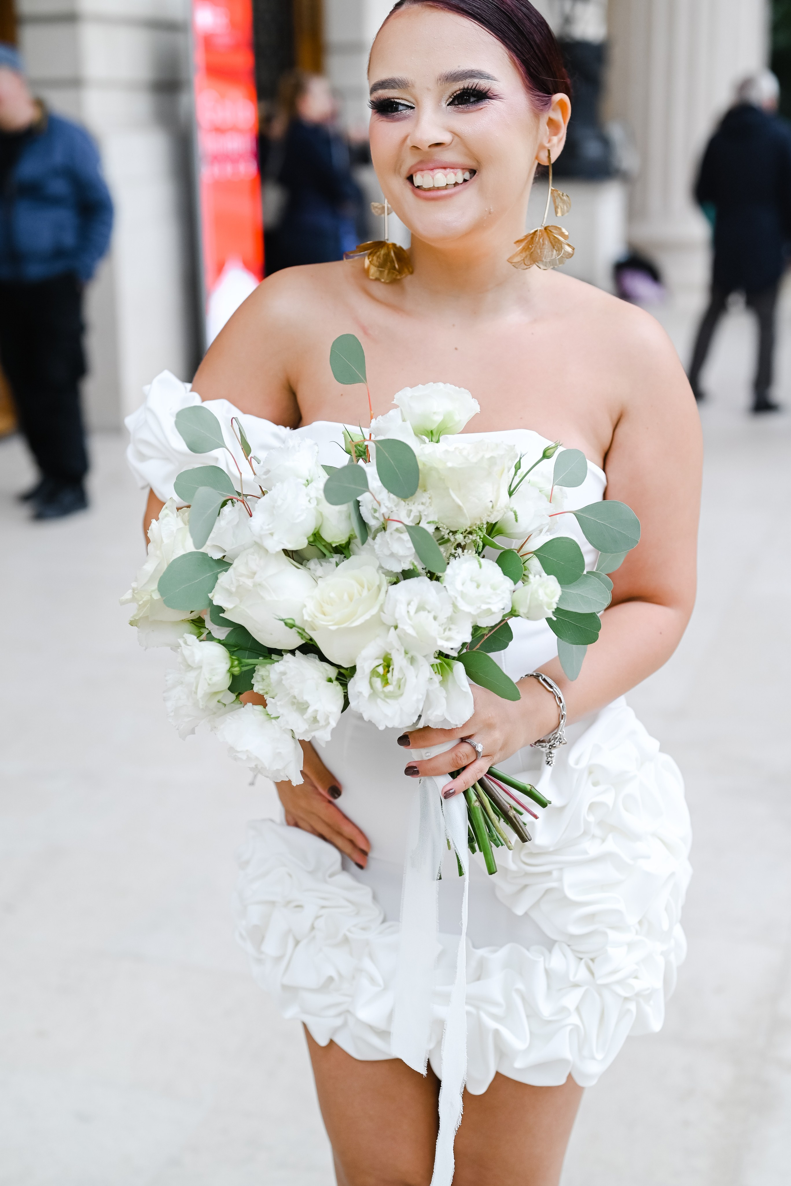 Sedinta Save the Date Medeea si Sebastian, Ateneul Roman. Ana Maria Dragan Fotograf Evenimente