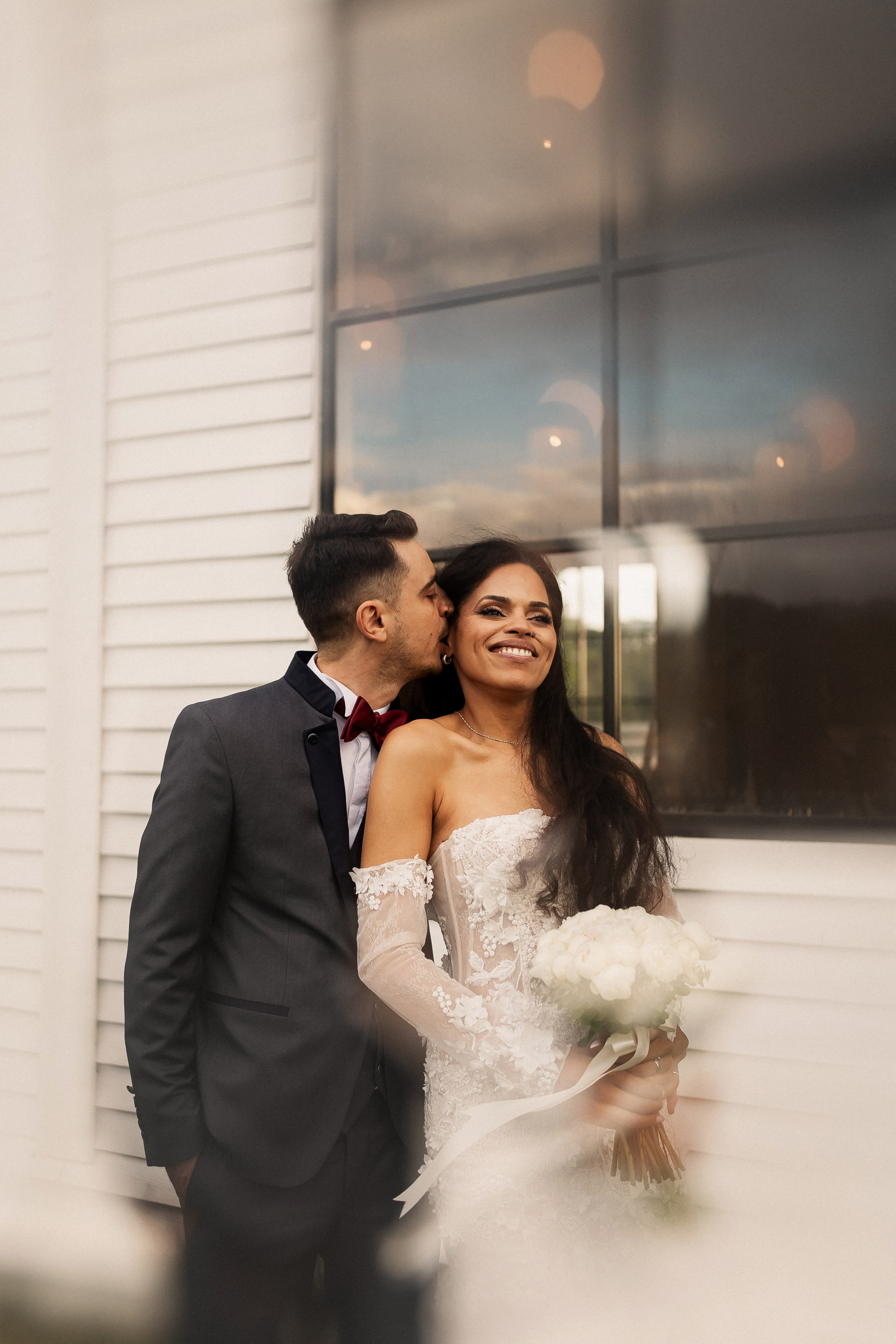 fotografii cuplu romantice in gradina