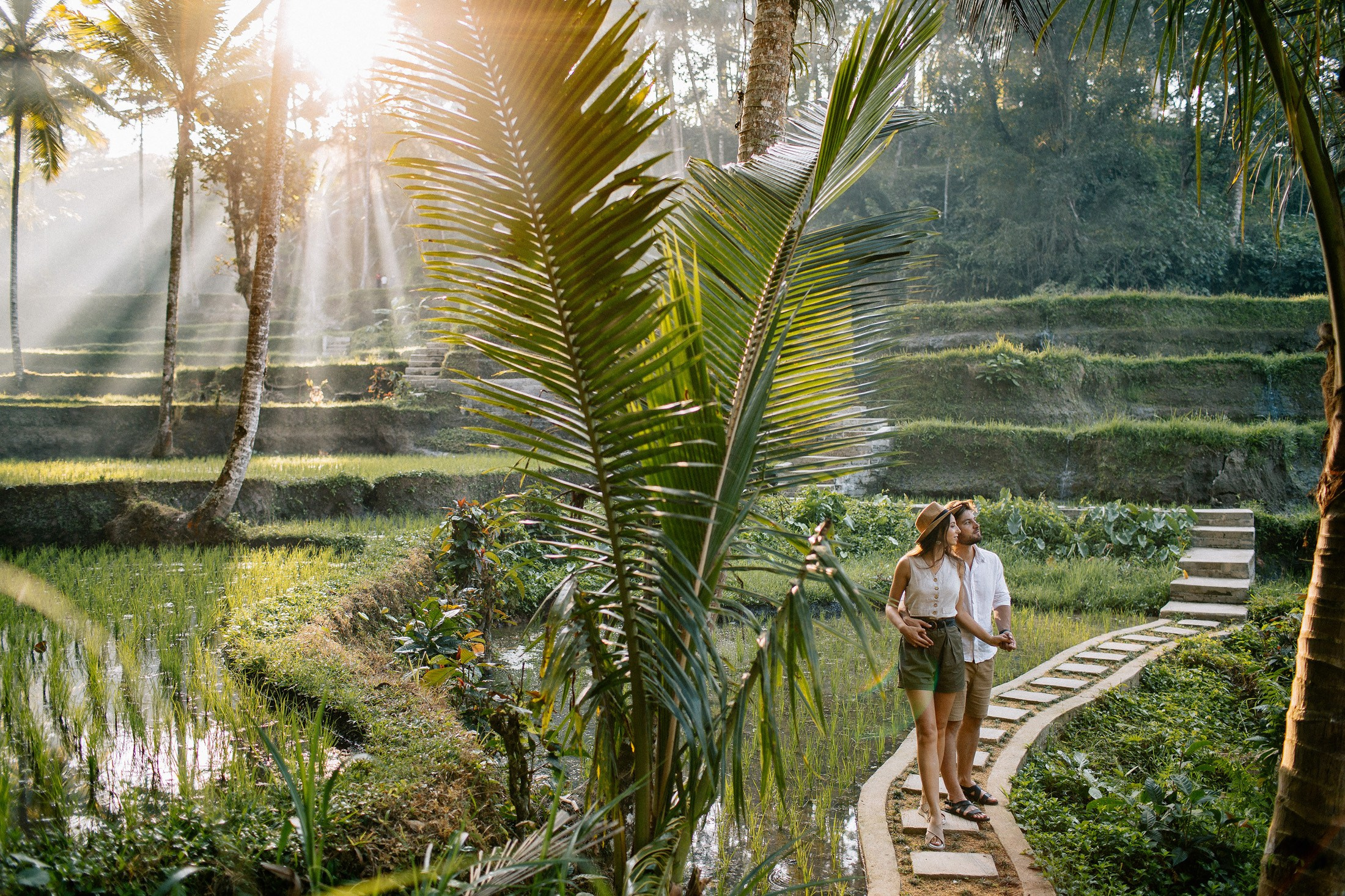 Rice terraces + waterfall. Getitfeel — Aesthetic Photography and Videography