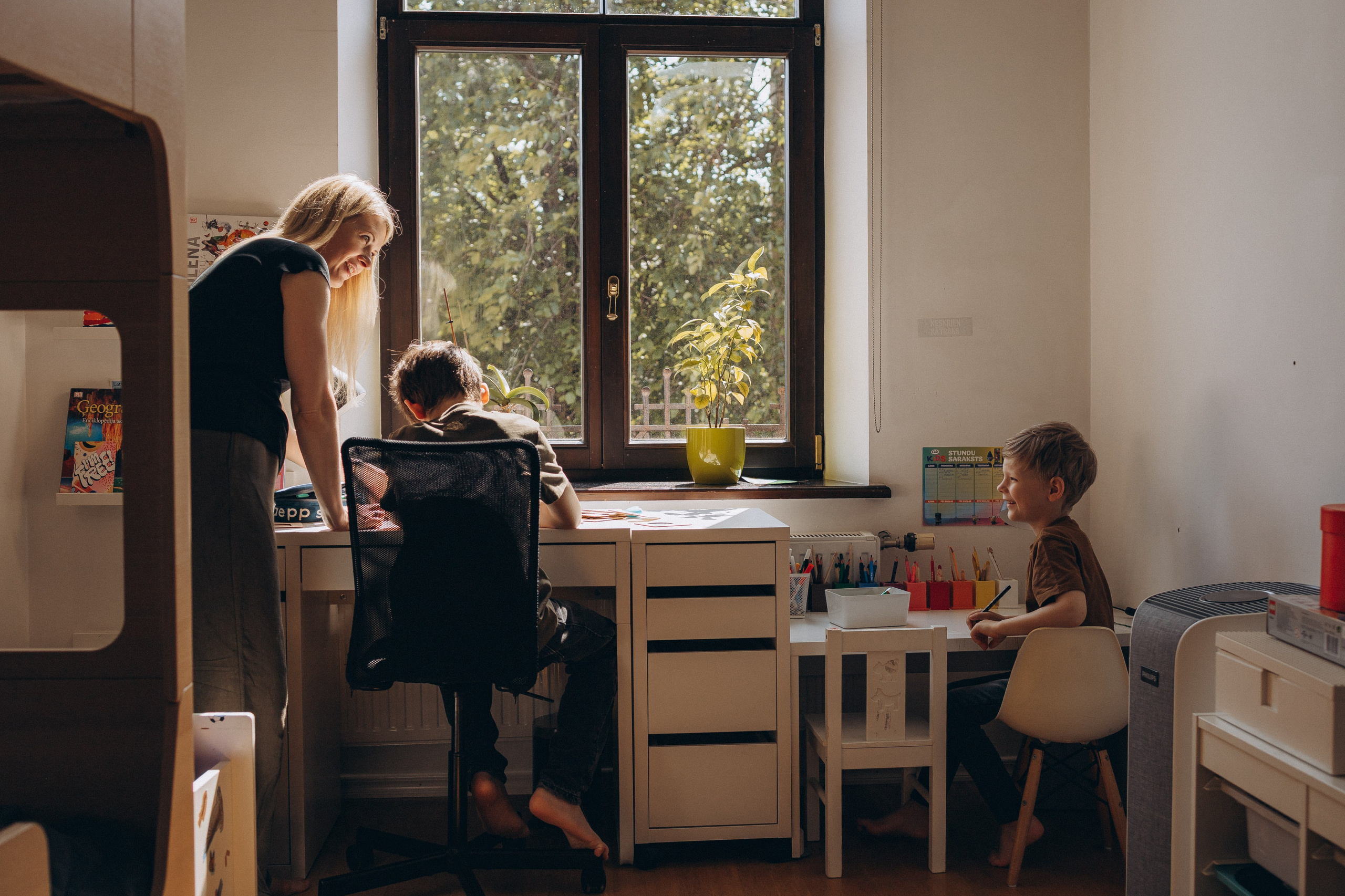 LAURAS ģimene. GALVENĀ