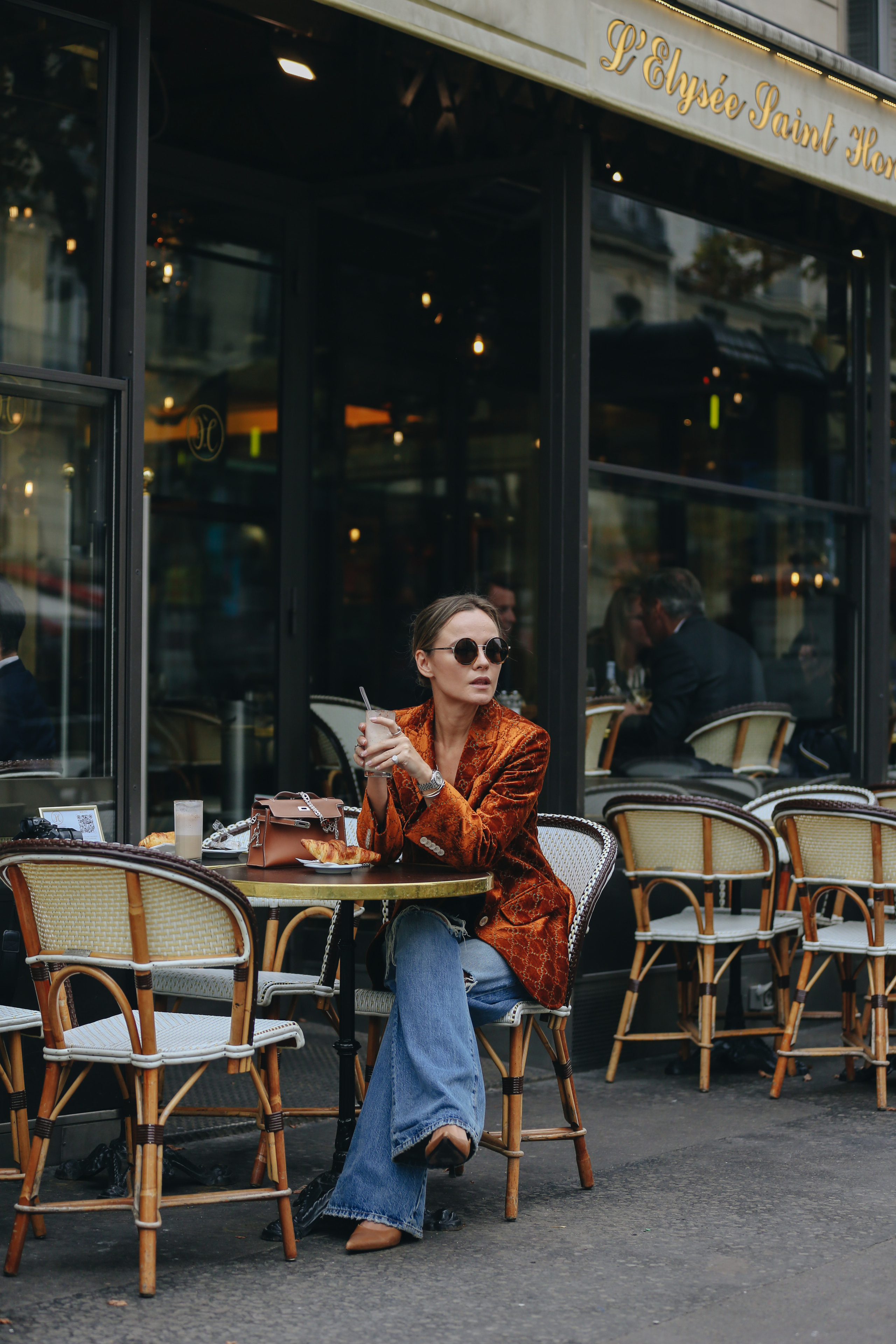 Katya Gousset in Paris. Anastasia Fedoseeva / The Street Pie — streetstyle photographer