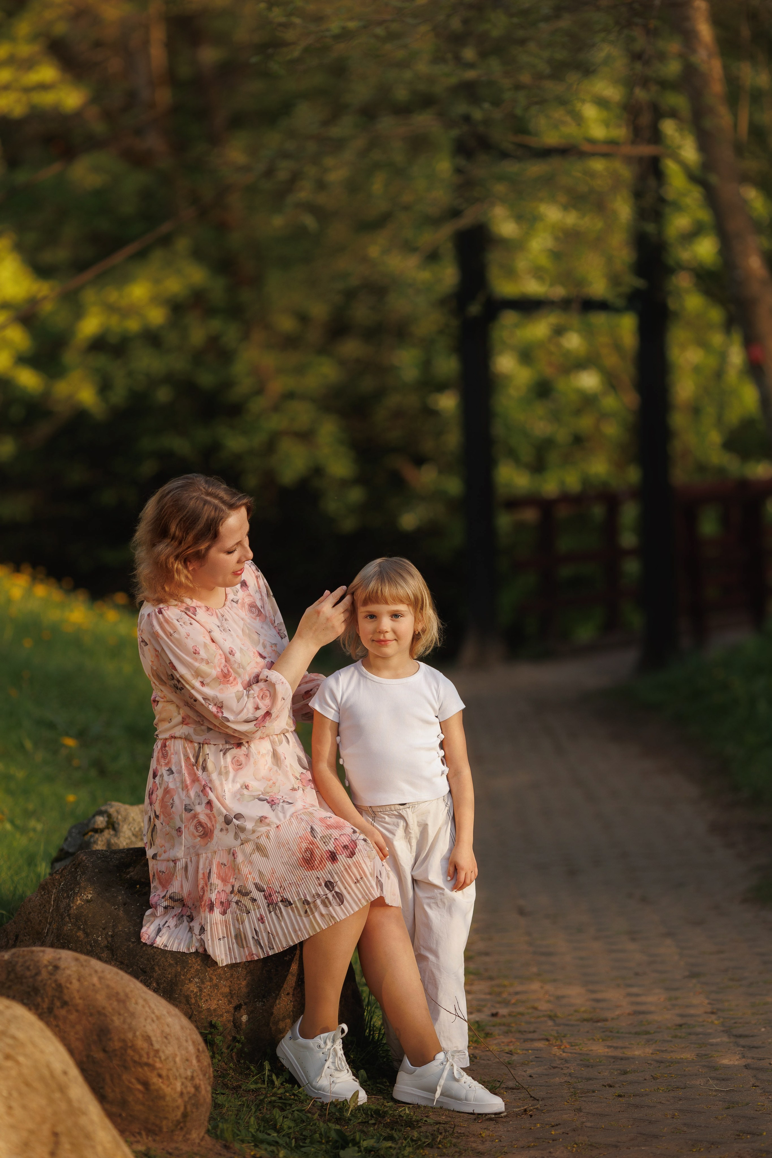 Рядом с мамой. Family photographer in Vilnuis Svetlana Naumova