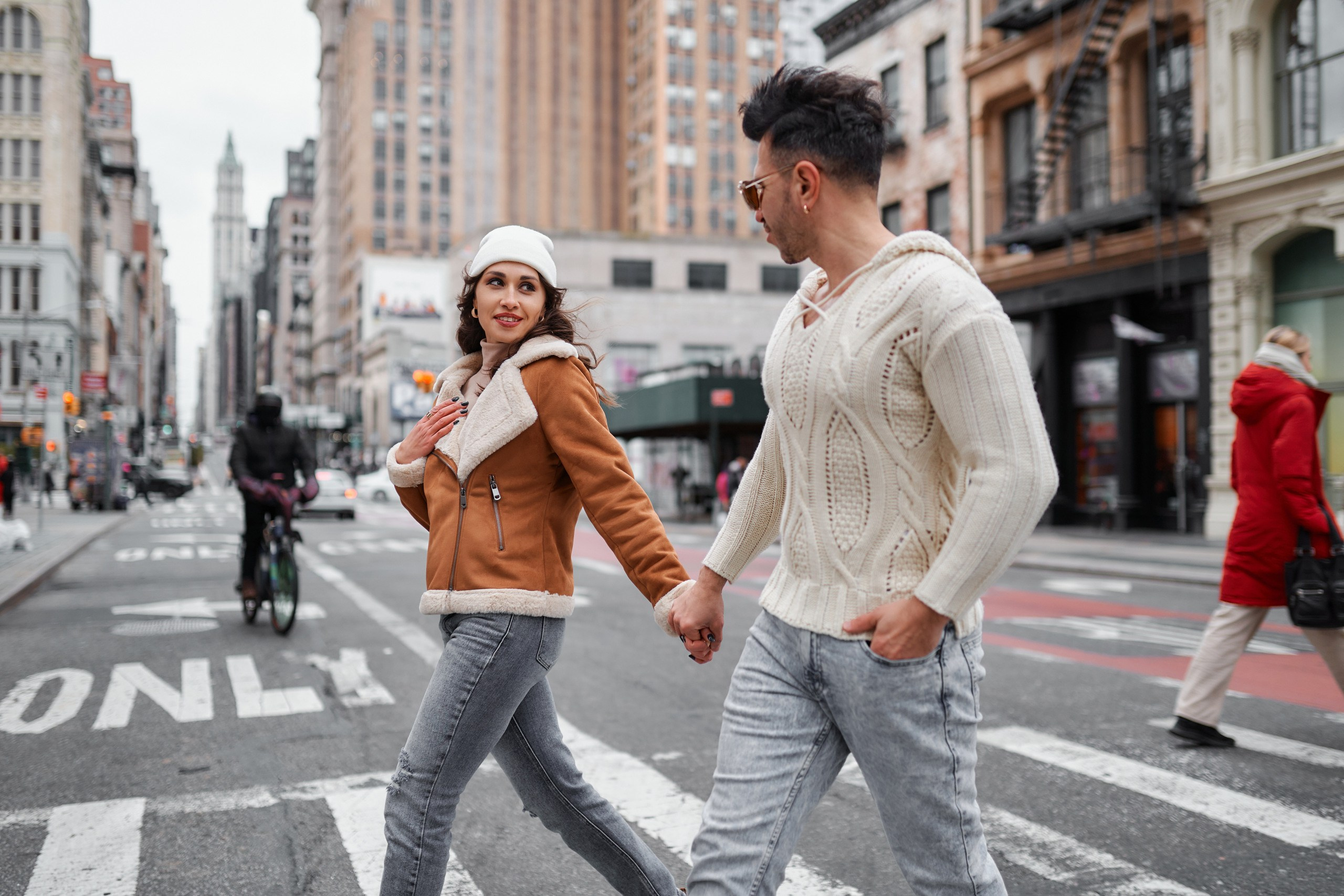 Engagement photo shoot NYC. Professional Wedding and event photographer USA New York