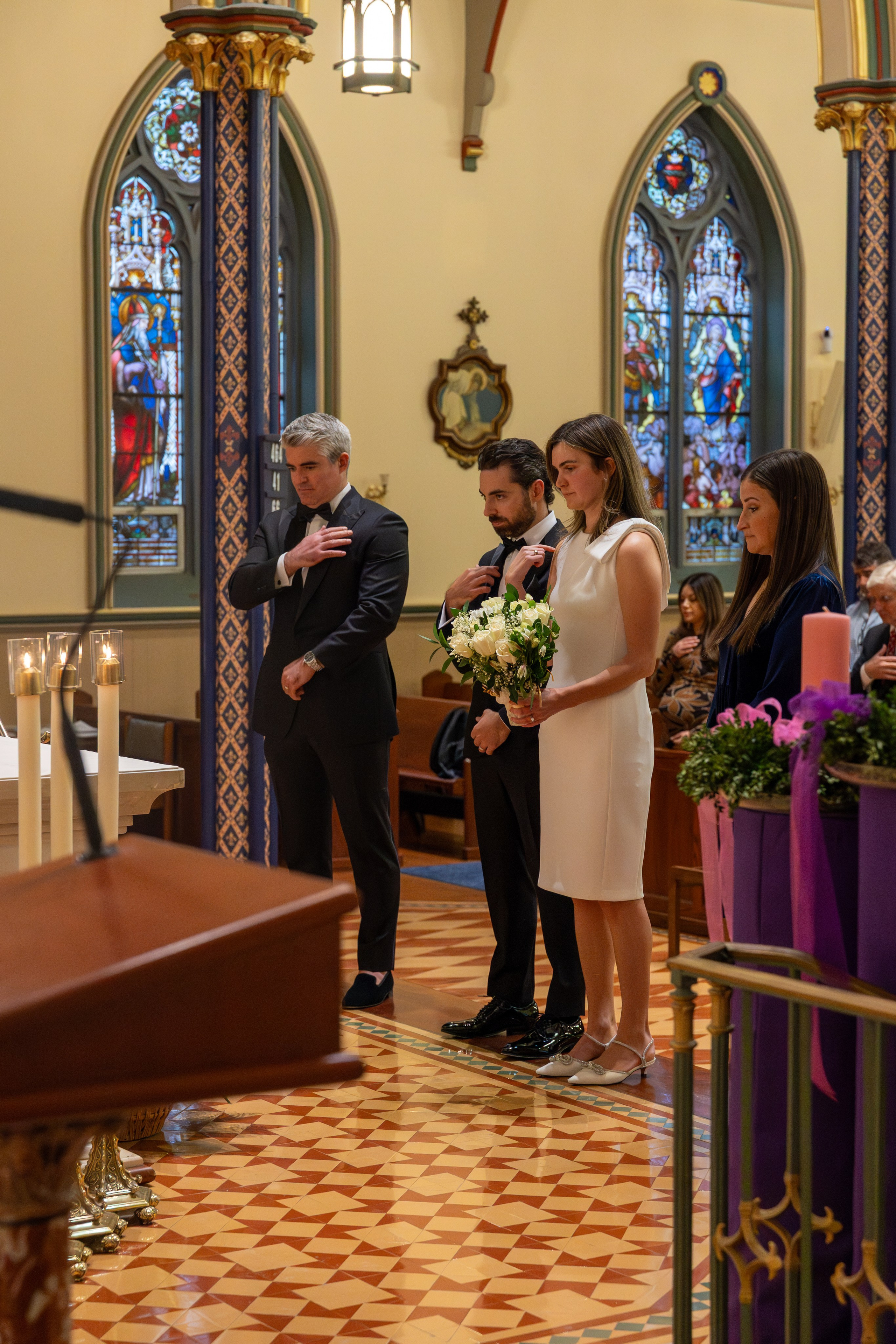 Catholic Wedding Ceremony. Family, lifestyle, and commercial photography in New York and New Jersey
