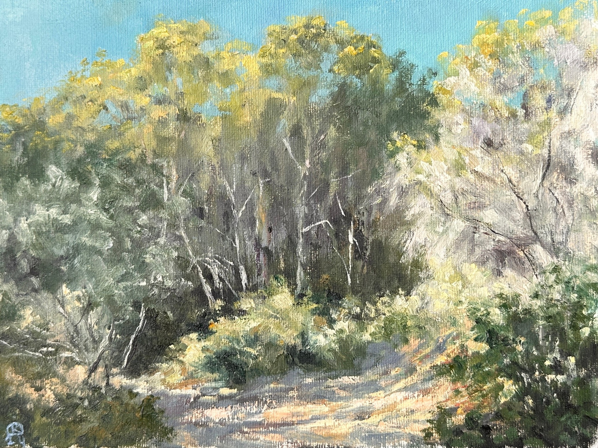 18 X 24, lienzo sobre cartón óleo