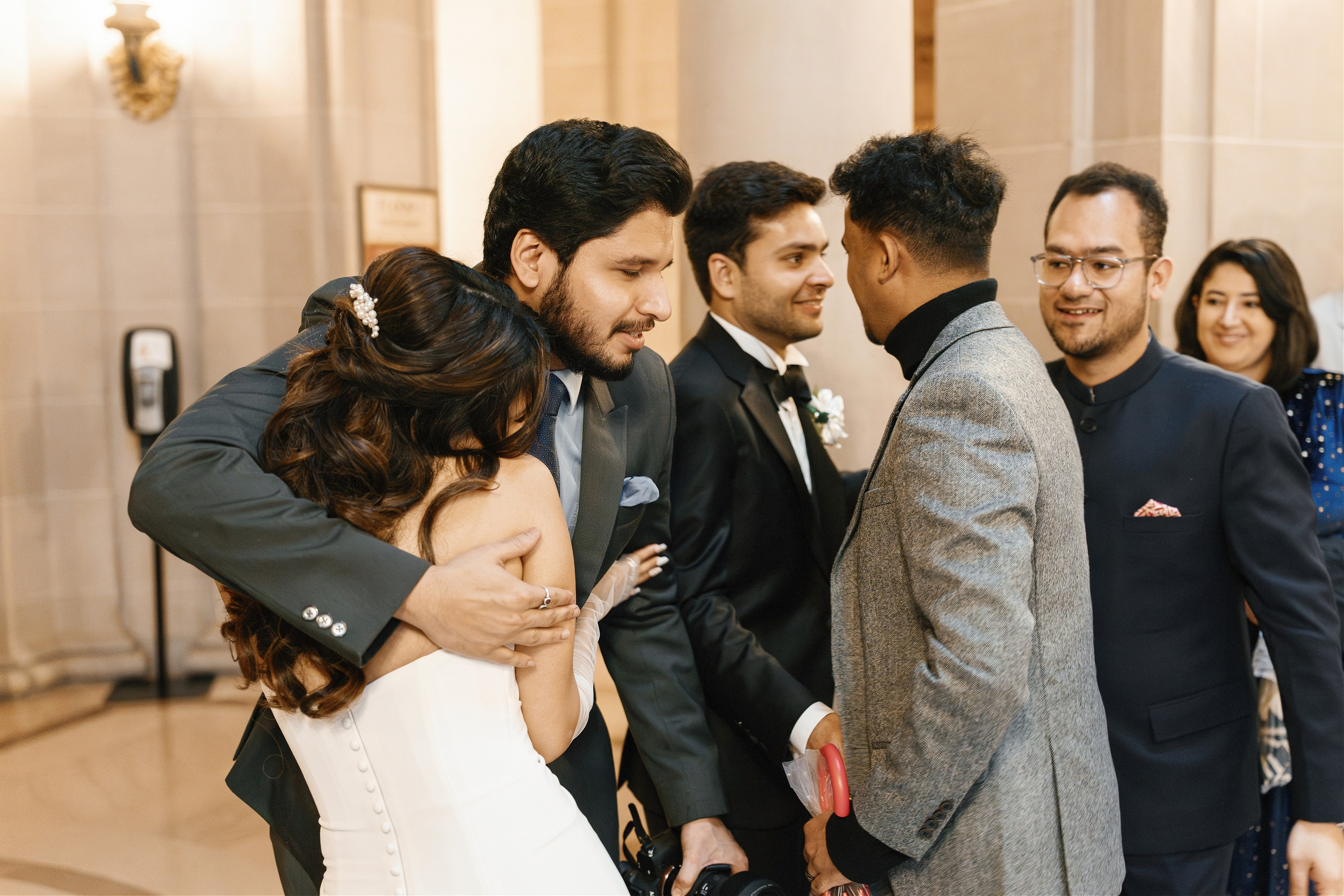 San Francisco City Hall Wedding. Wedding Photography & Videography Team in California, Los Angeles, San Francisco, San Diego and Travel