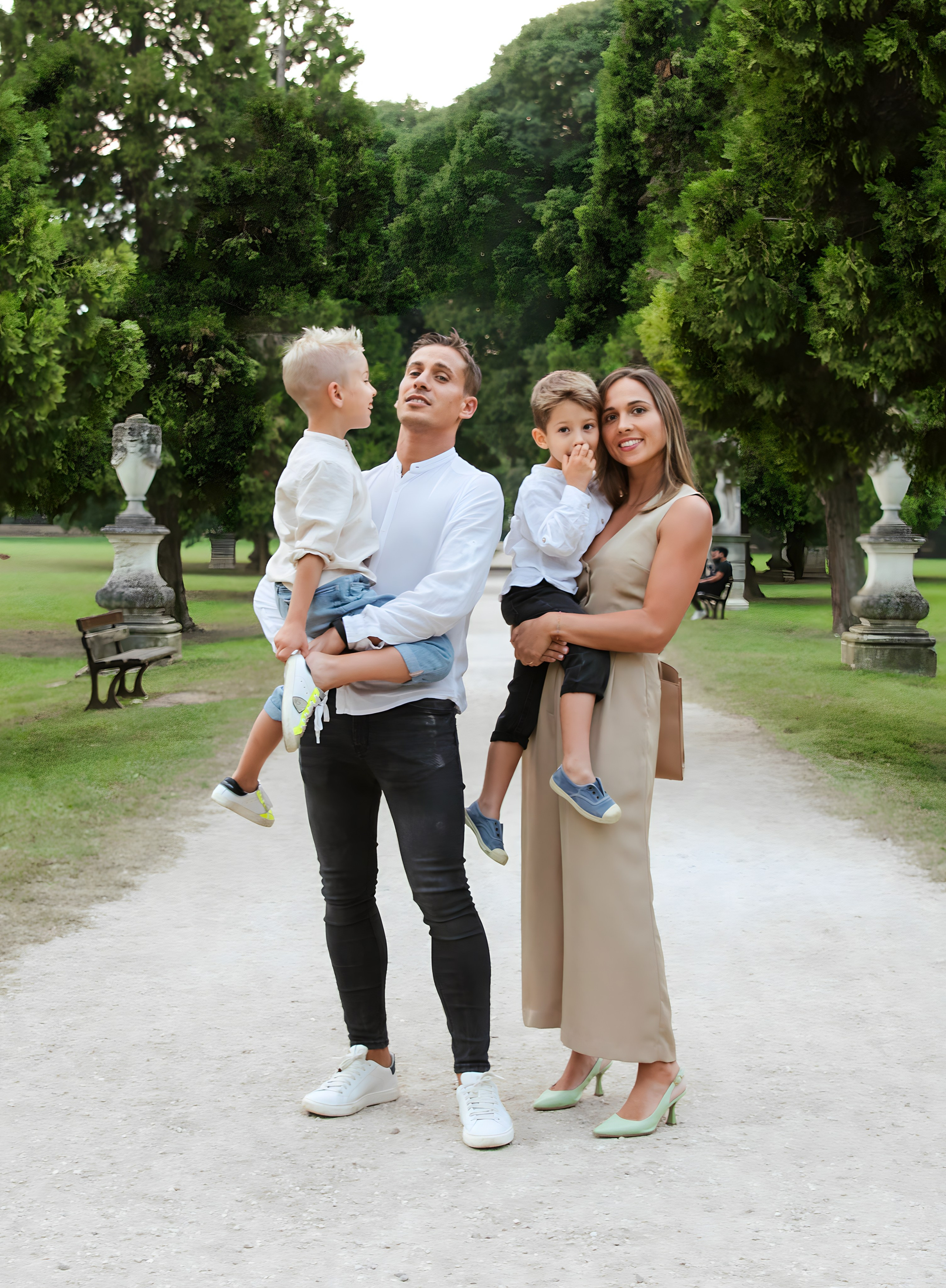 Maggie e la sua bellissima famiglia. Luci e Capricci Photography